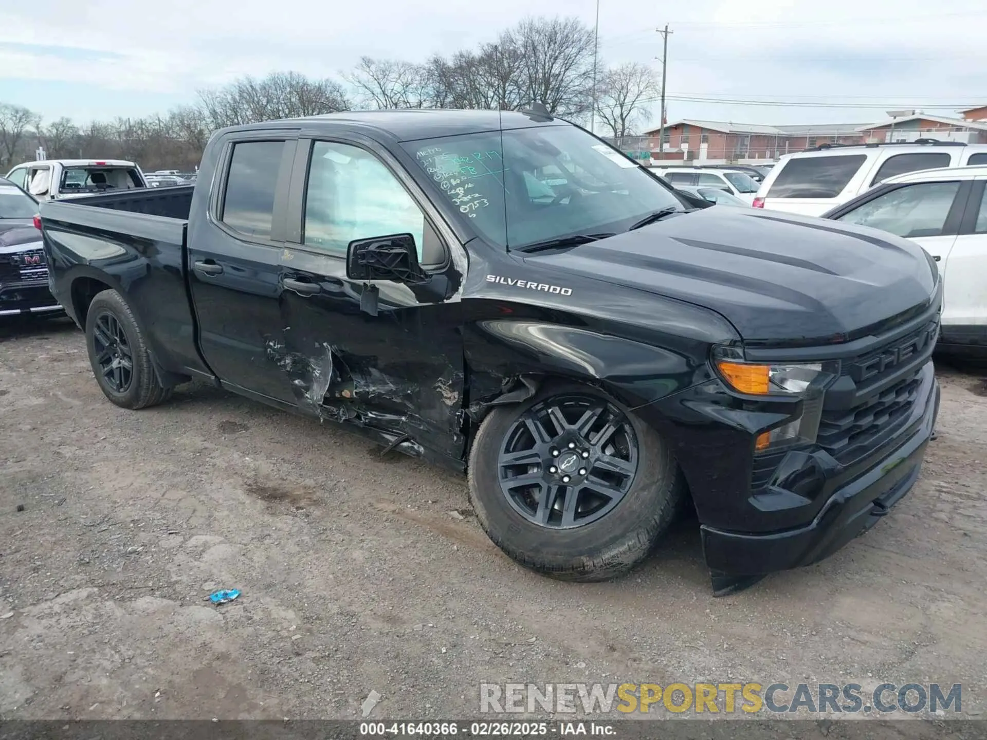 1 Photograph of a damaged car 1GCRABEK2RZ200753 CHEVROLET SILVERADO 1500 2024