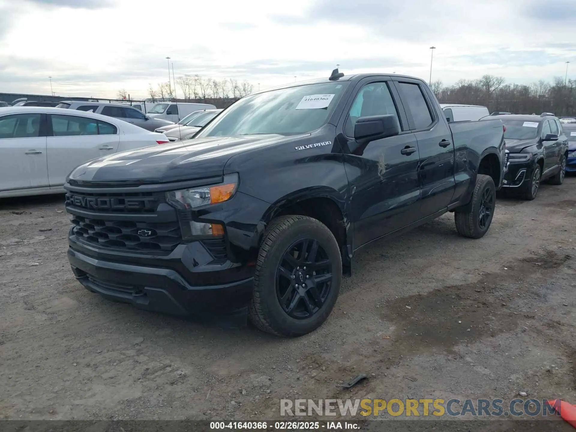 2 Photograph of a damaged car 1GCRABEK2RZ200753 CHEVROLET SILVERADO 1500 2024
