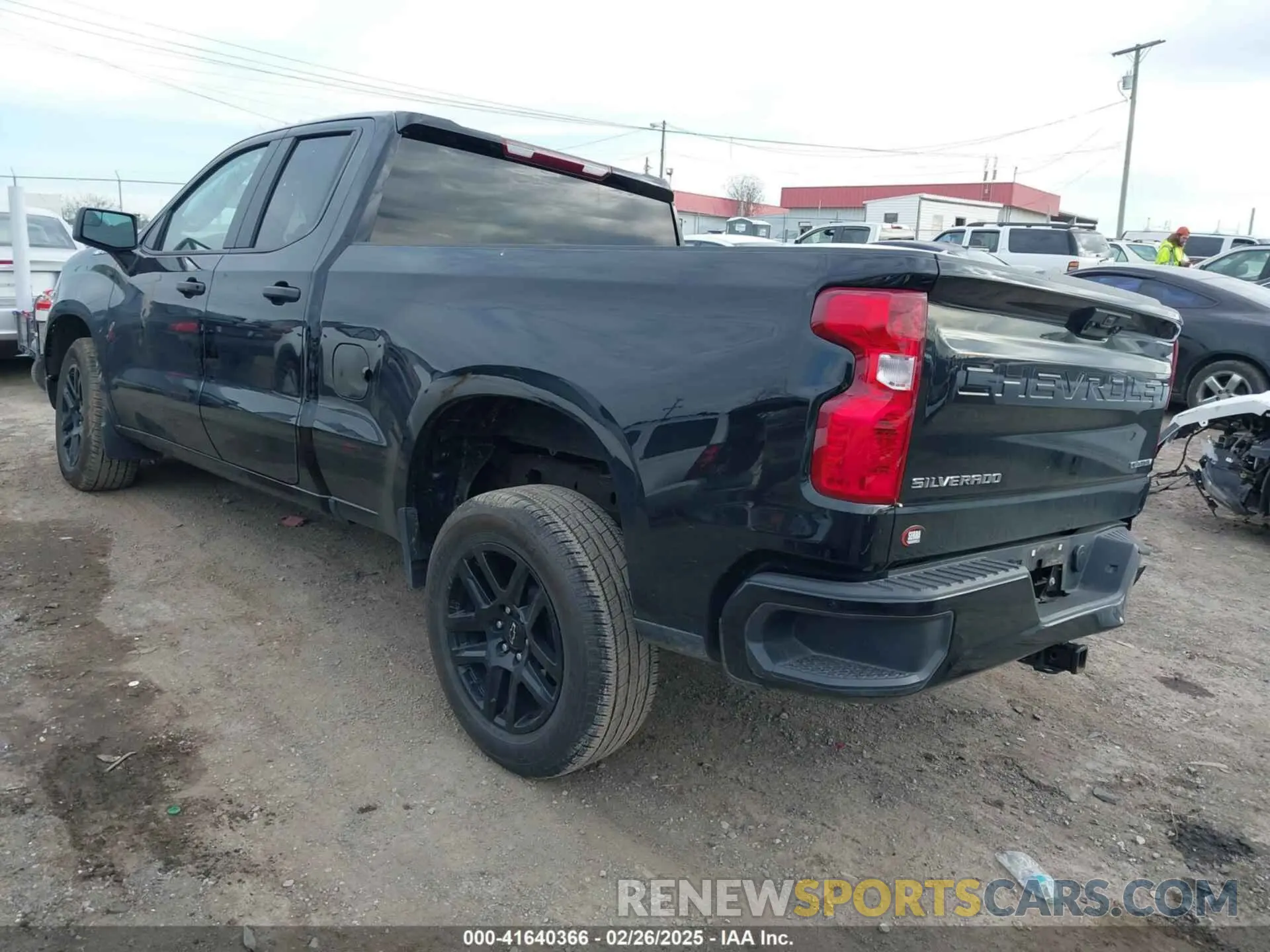 3 Photograph of a damaged car 1GCRABEK2RZ200753 CHEVROLET SILVERADO 1500 2024