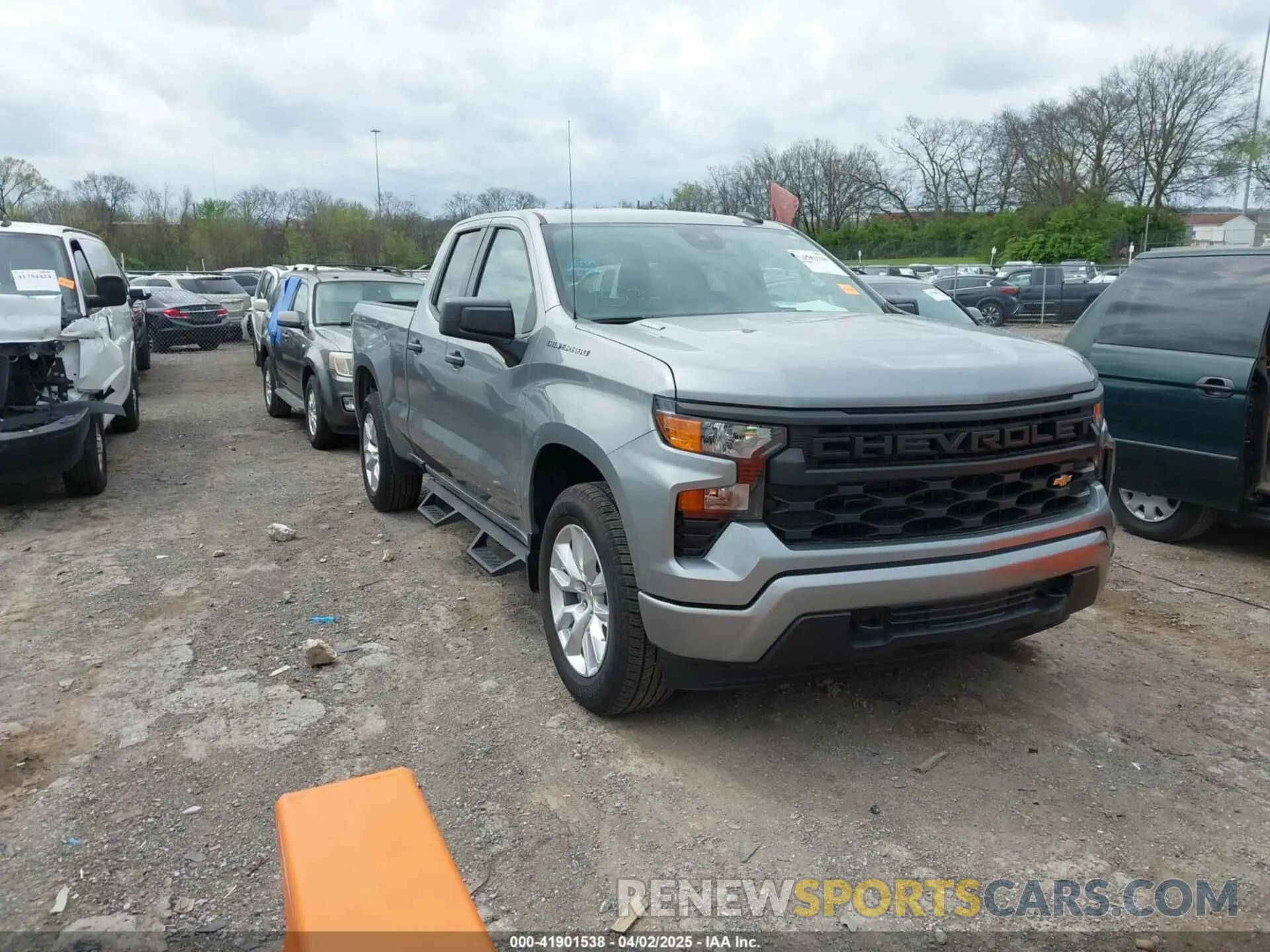 1 Photograph of a damaged car 1GCRABEK5RZ341218 CHEVROLET SILVERADO 1500 2024