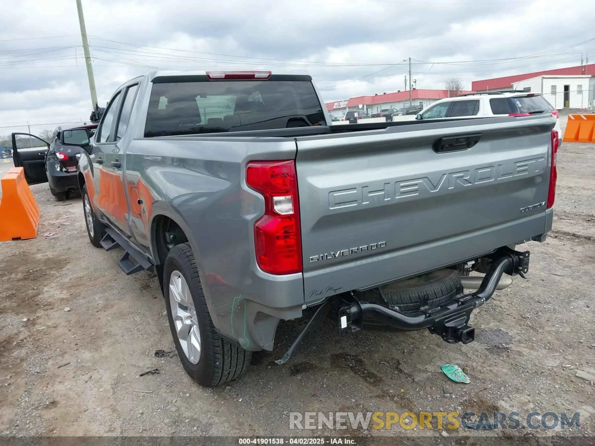 3 Photograph of a damaged car 1GCRABEK5RZ341218 CHEVROLET SILVERADO 1500 2024