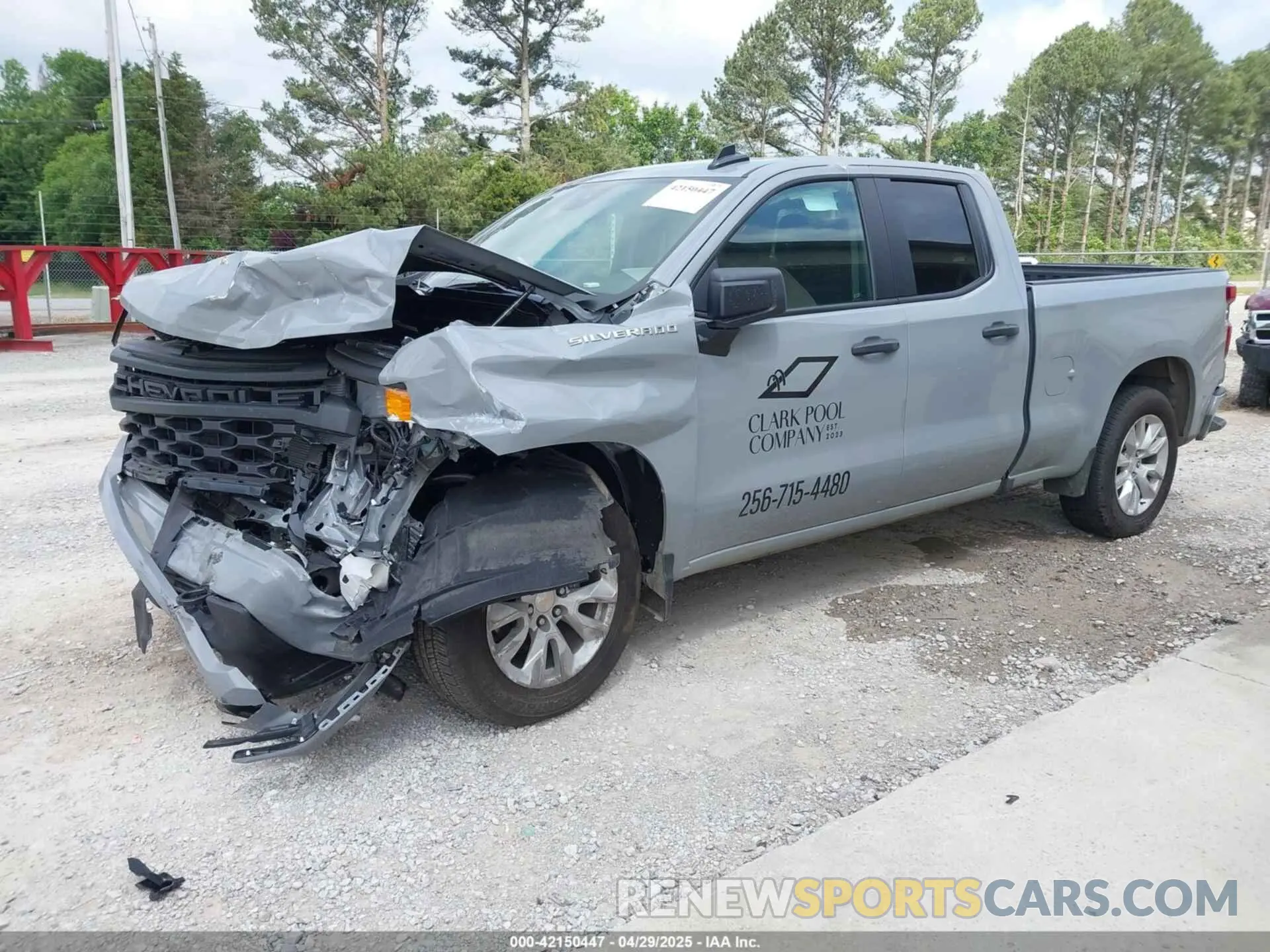 2 Photograph of a damaged car 1GCRABEK5RZ378964 CHEVROLET SILVERADO 1500 2024