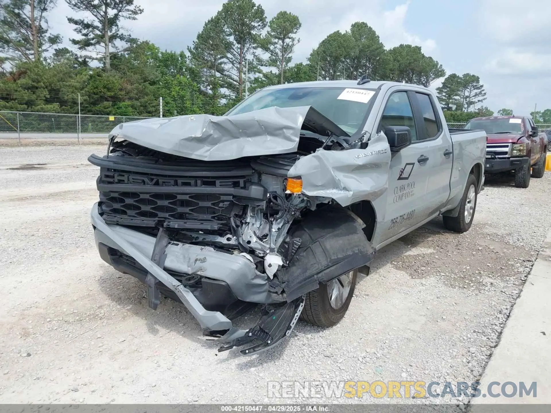 6 Photograph of a damaged car 1GCRABEK5RZ378964 CHEVROLET SILVERADO 1500 2024