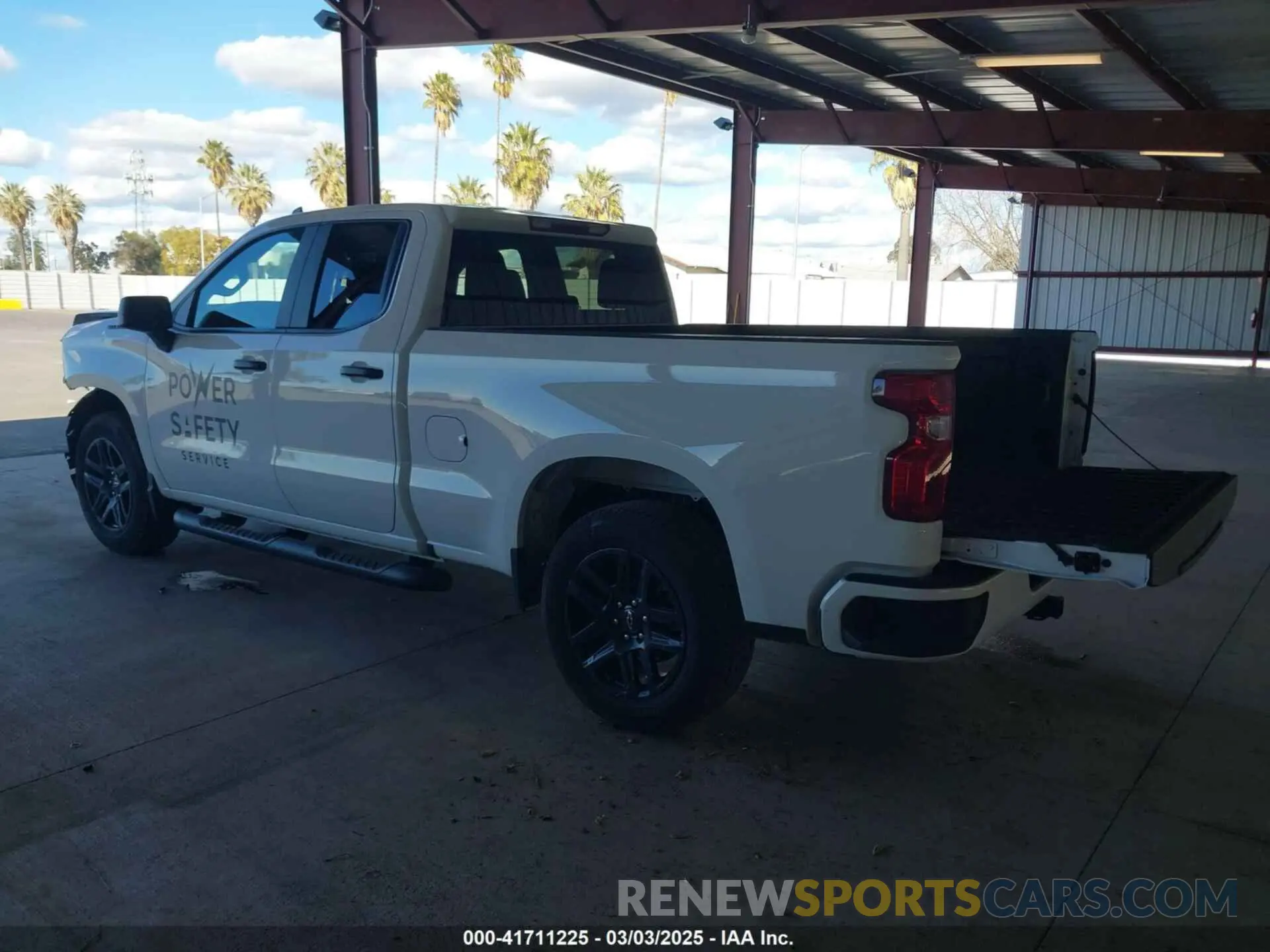 3 Photograph of a damaged car 1GCRABEK8RZ397296 CHEVROLET SILVERADO 1500 2024