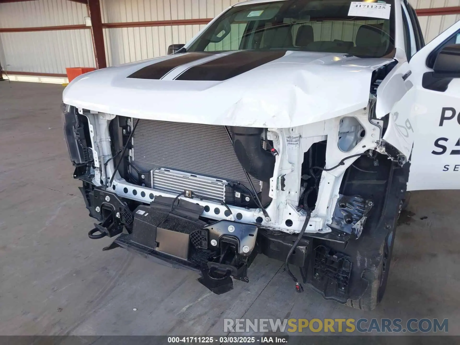 6 Photograph of a damaged car 1GCRABEK8RZ397296 CHEVROLET SILVERADO 1500 2024