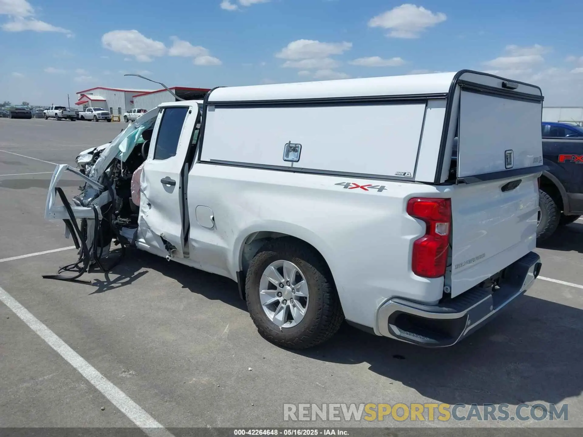 3 Photograph of a damaged car 1GCRDAEK8RZ198539 CHEVROLET SILVERADO 1500 2024