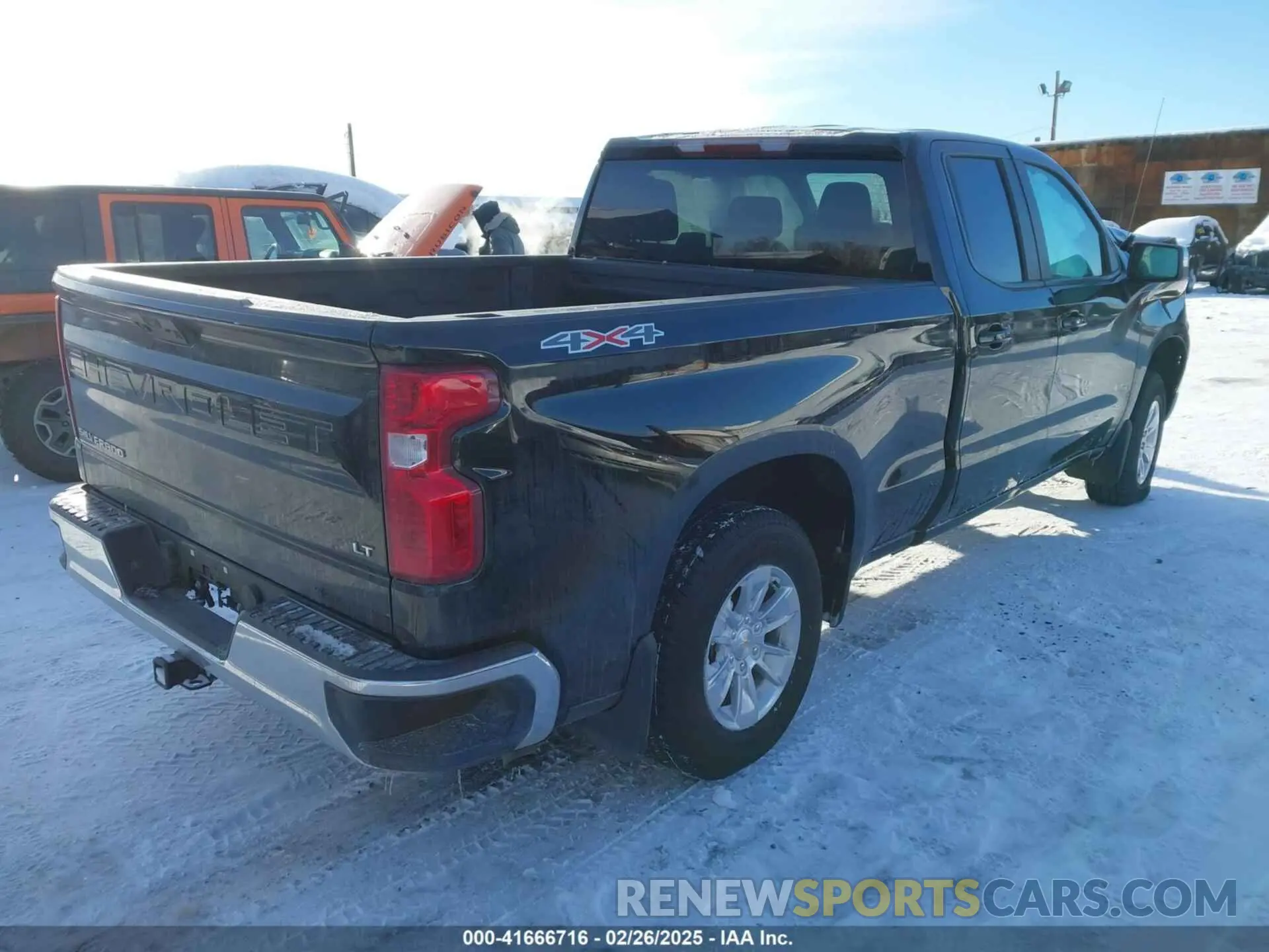 4 Photograph of a damaged car 1GCRDDEK8RZ285441 CHEVROLET SILVERADO 1500 2024
