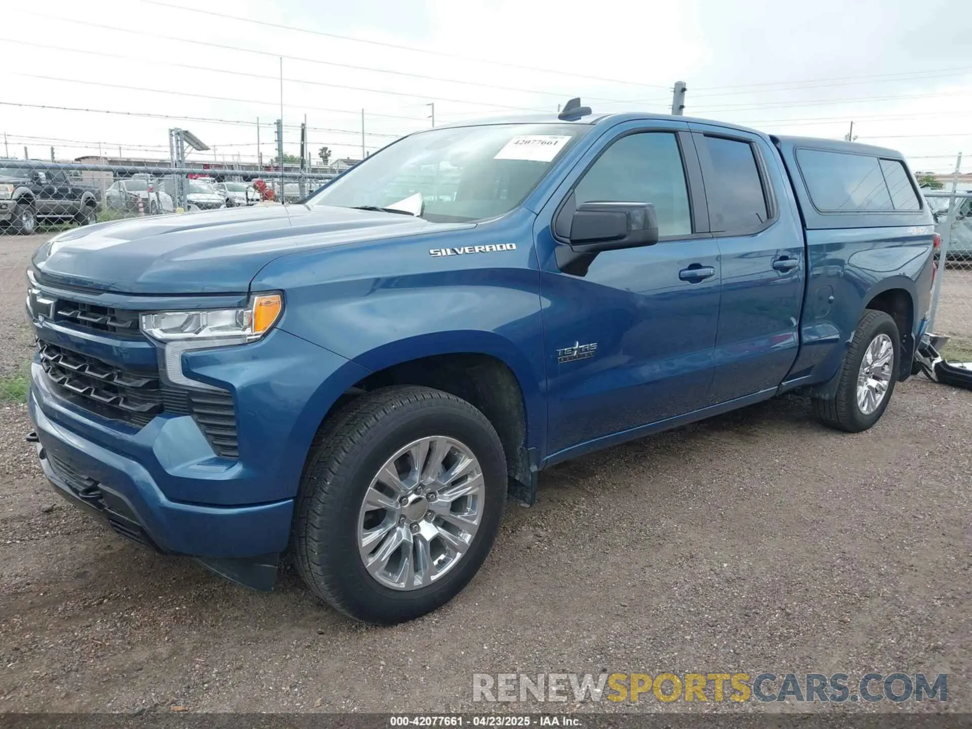 2 Photograph of a damaged car 1GCRDEED8RZ175965 CHEVROLET SILVERADO 1500 2024