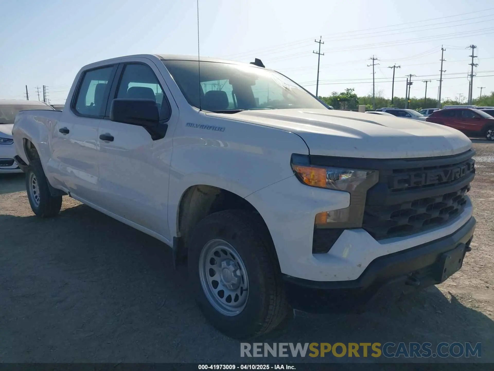 1 Photograph of a damaged car 1GCUDAEDXRZ342524 CHEVROLET SILVERADO 1500 2024