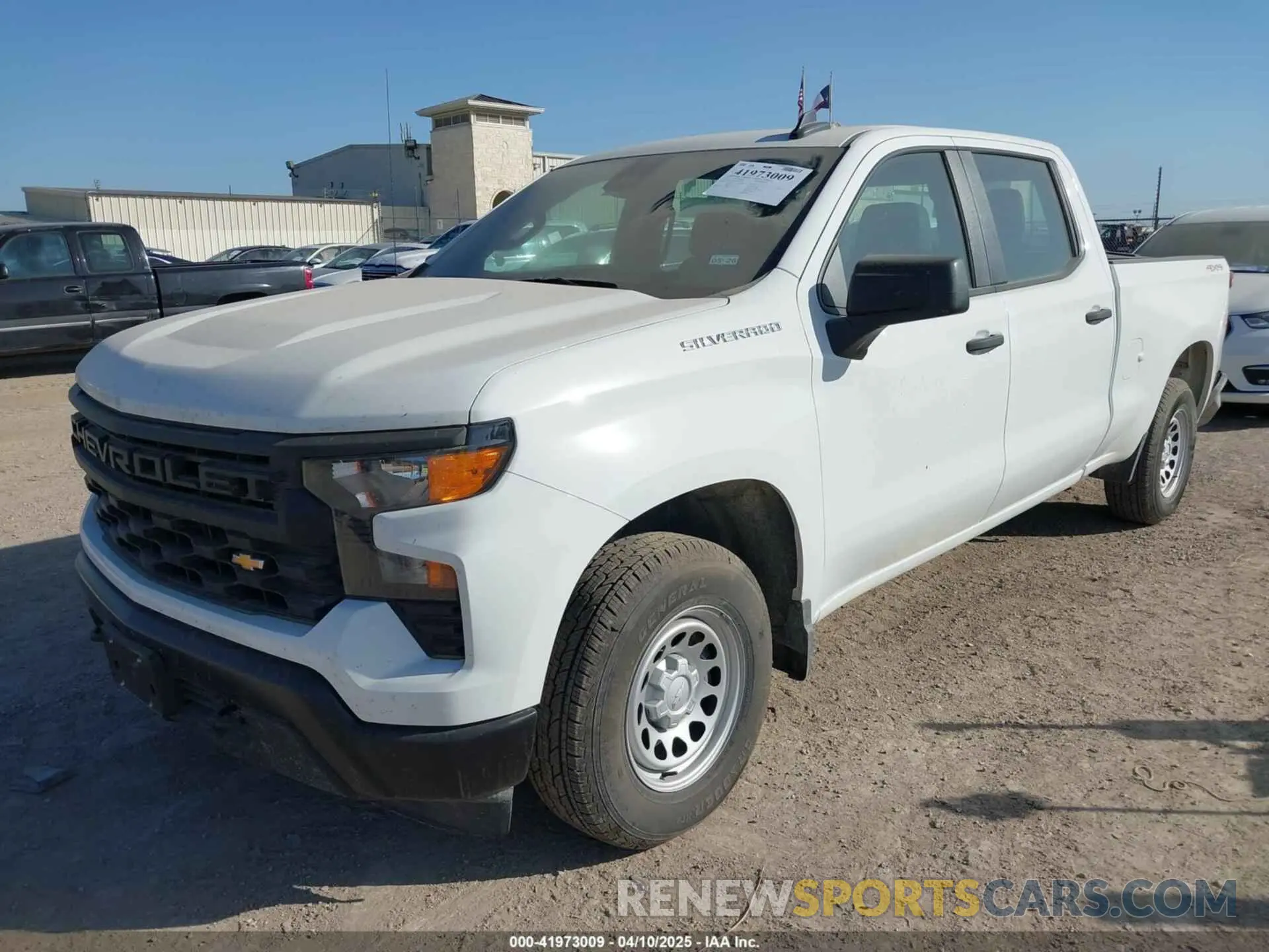 2 Photograph of a damaged car 1GCUDAEDXRZ342524 CHEVROLET SILVERADO 1500 2024