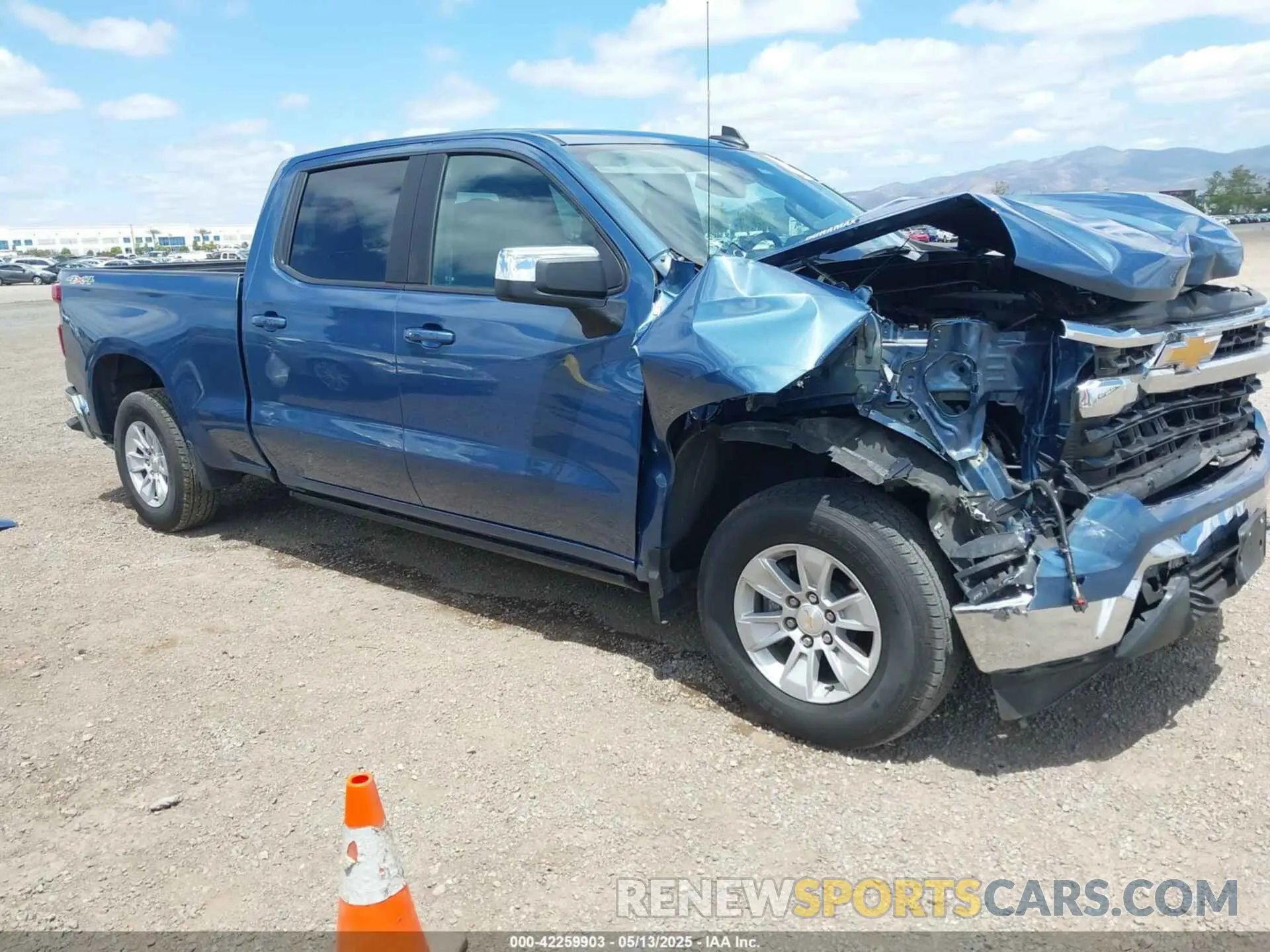 1 Photograph of a damaged car 1GCUDDE89RZ299931 CHEVROLET SILVERADO 1500 2024