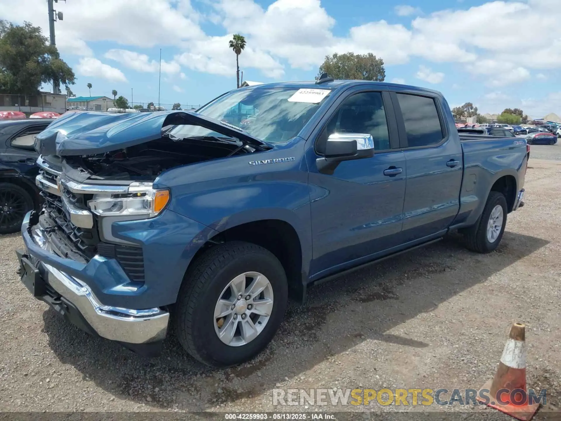 2 Photograph of a damaged car 1GCUDDE89RZ299931 CHEVROLET SILVERADO 1500 2024