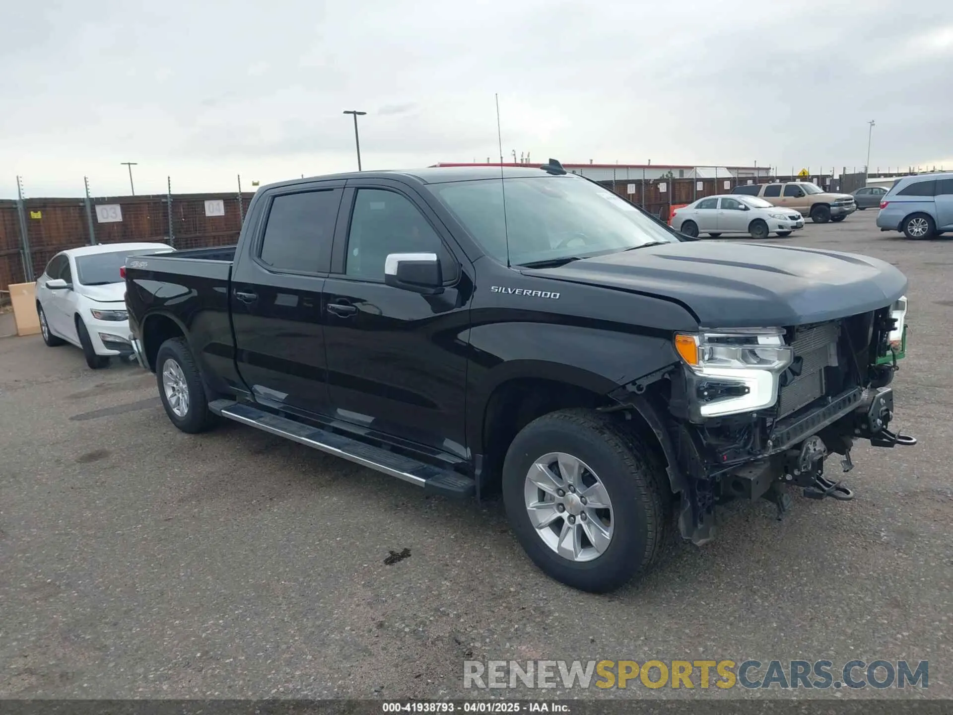 1 Photograph of a damaged car 1GCUDDED0RZ211927 CHEVROLET SILVERADO 1500 2024