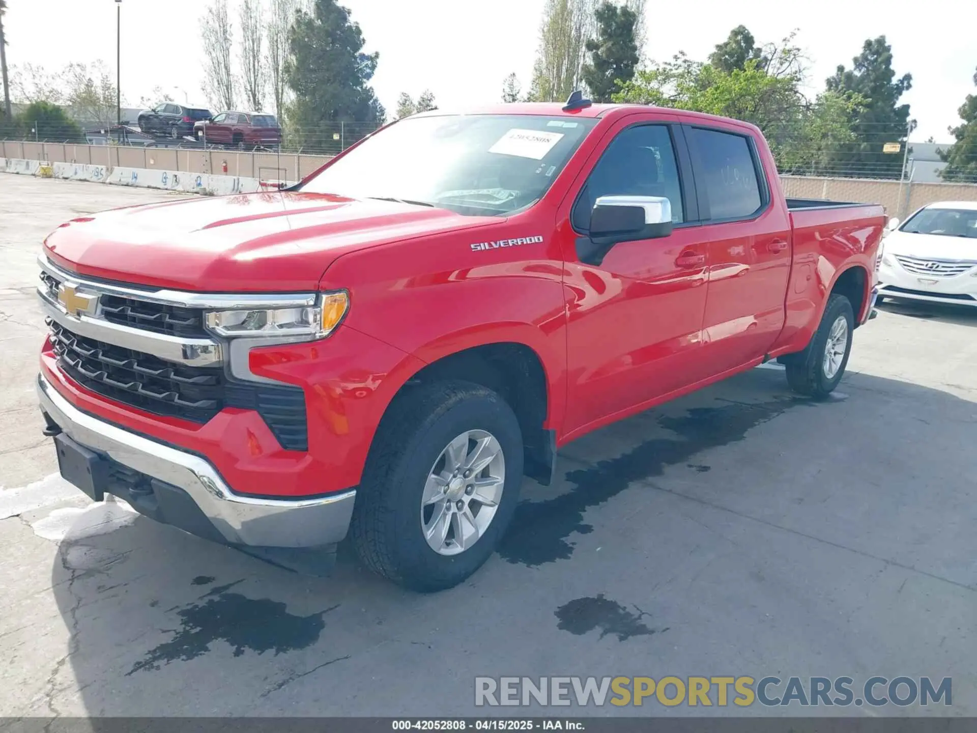 2 Photograph of a damaged car 1GCUDDED1RZ221091 CHEVROLET SILVERADO 1500 2024