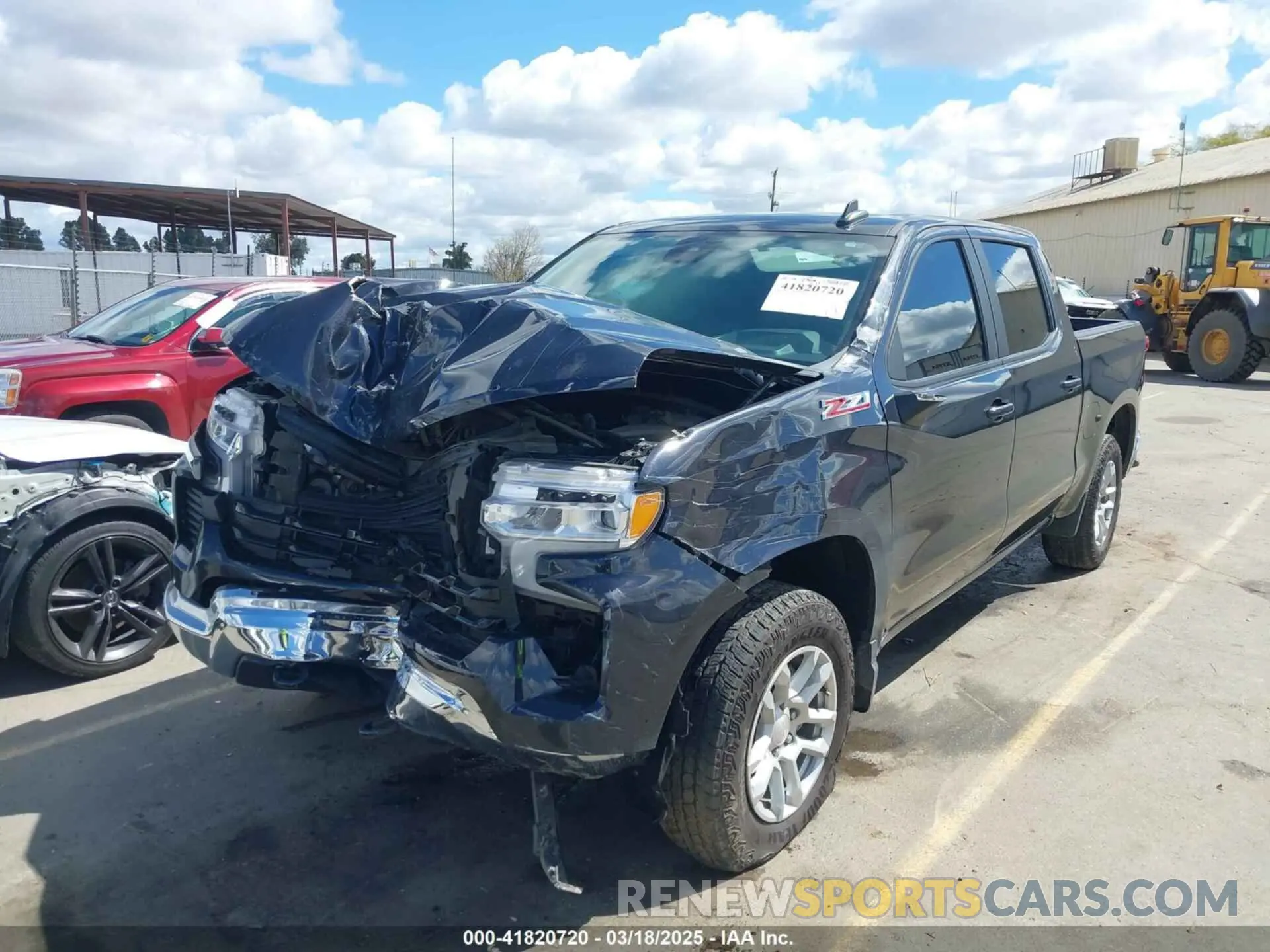 2 Photograph of a damaged car 1GCUDDED4RZ259382 CHEVROLET SILVERADO 1500 2024