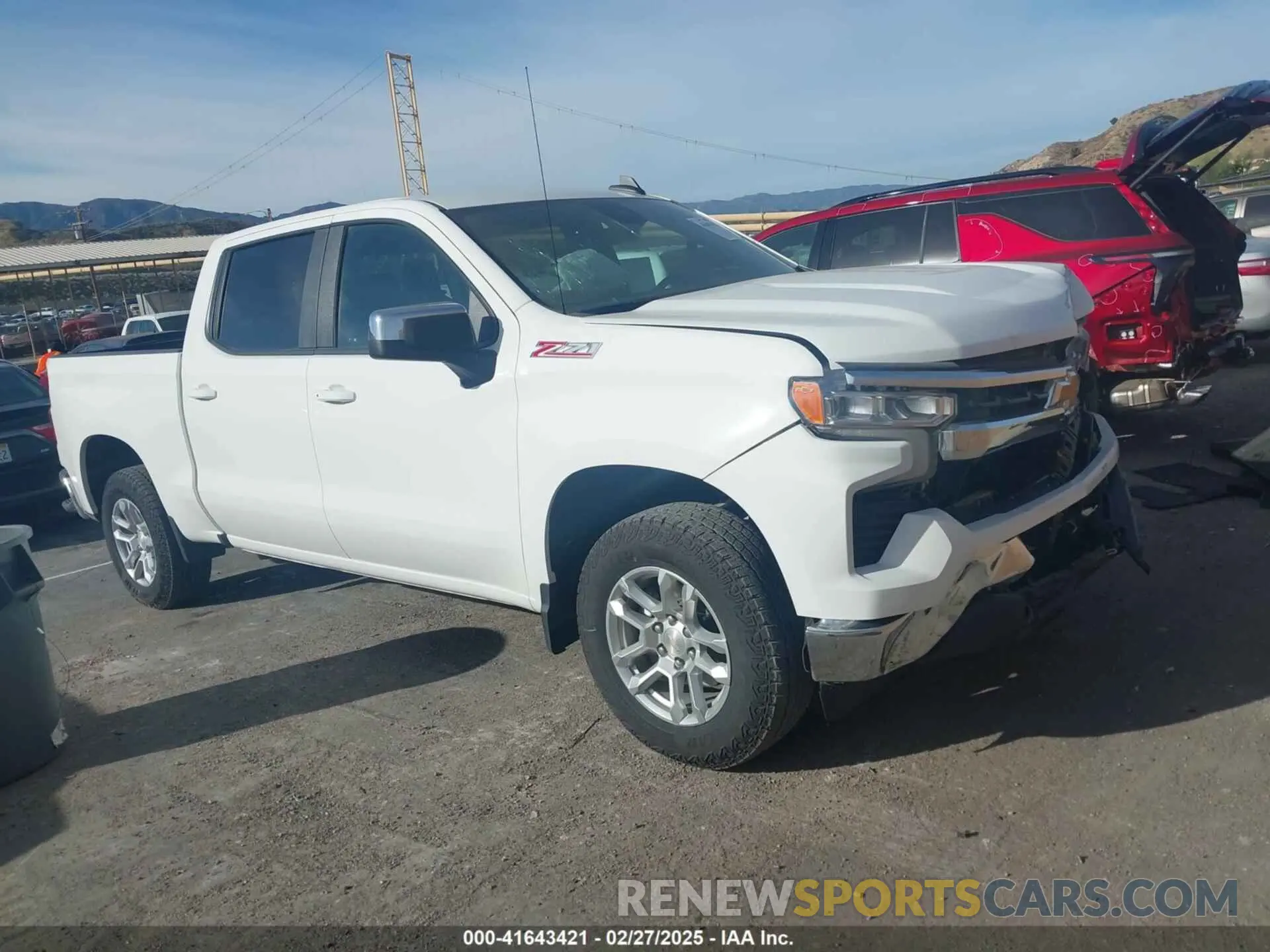 1 Photograph of a damaged car 1GCUDDED8RZ138712 CHEVROLET SILVERADO 1500 2024