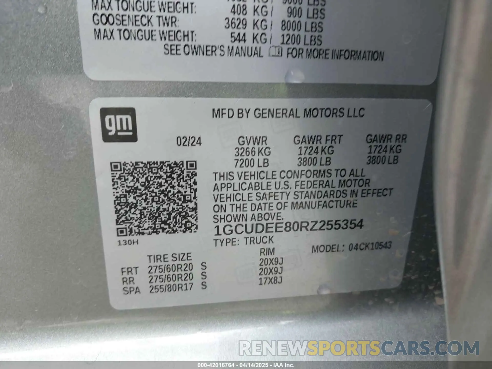 9 Photograph of a damaged car 1GCUDEE80RZ255354 CHEVROLET SILVERADO 1500 2024