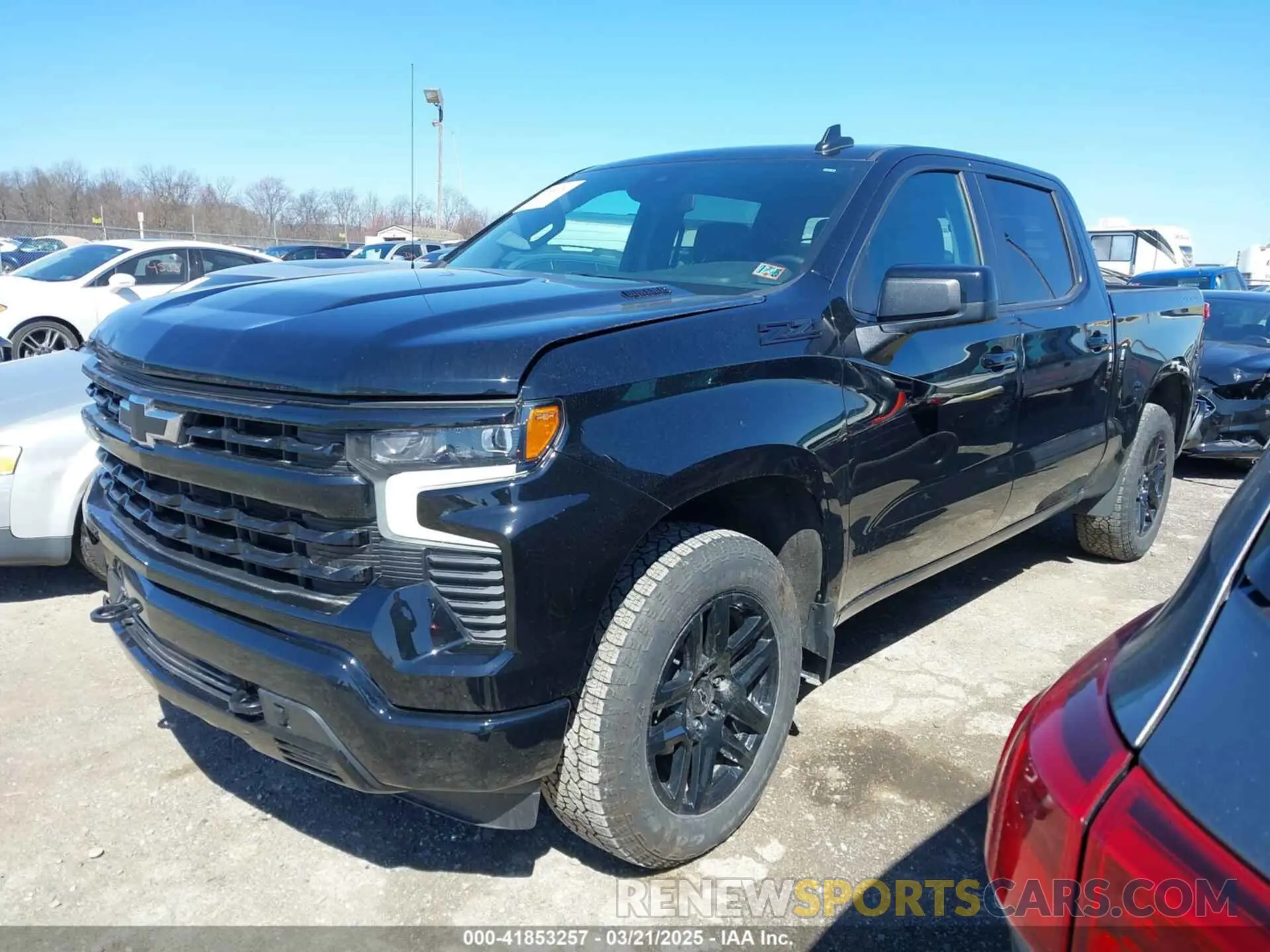 2 Photograph of a damaged car 1GCUDEE82RZ343368 CHEVROLET SILVERADO 1500 2024