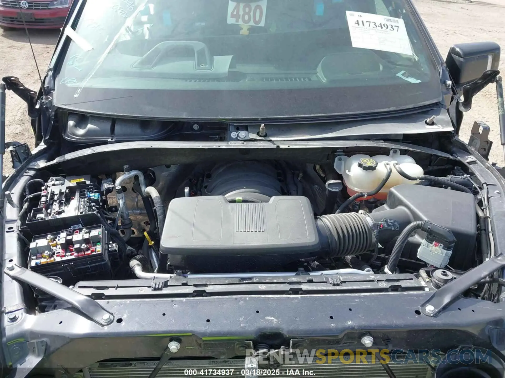 10 Photograph of a damaged car 1GCUDEED2RZ103749 CHEVROLET SILVERADO 1500 2024