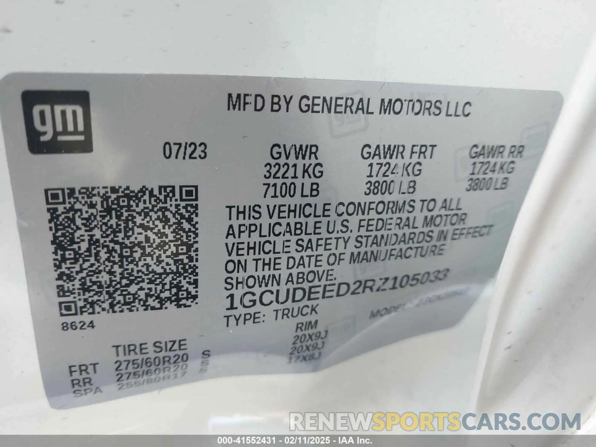 9 Photograph of a damaged car 1GCUDEED2RZ105033 CHEVROLET SILVERADO 1500 2024