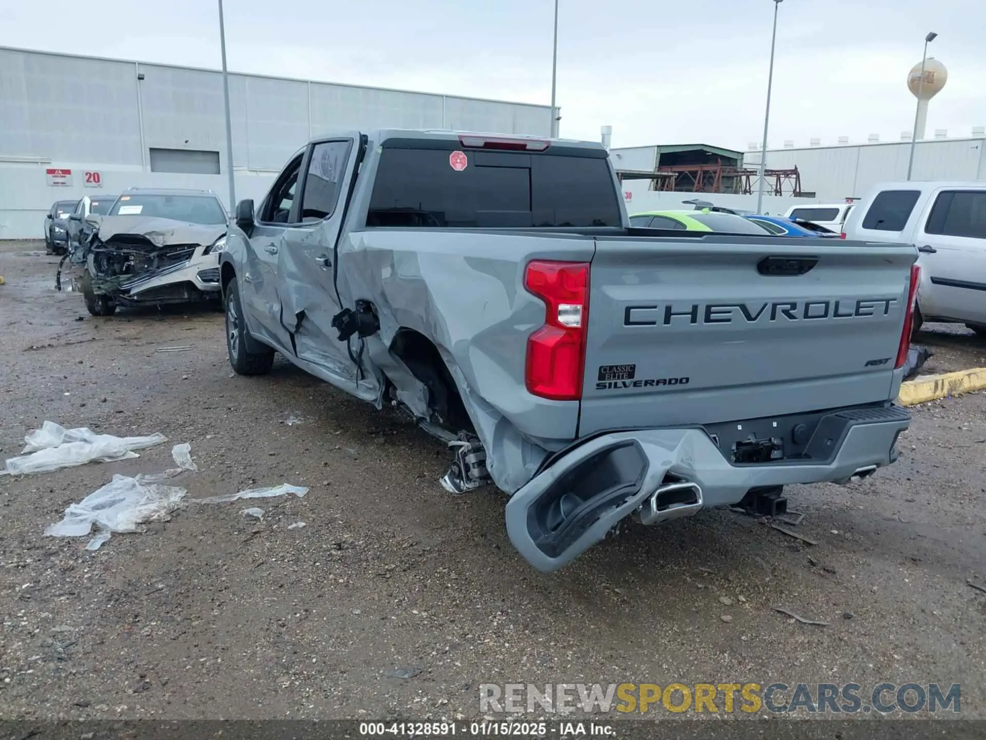 3 Photograph of a damaged car 1GCUDEED4RZ364557 CHEVROLET SILVERADO 1500 2024