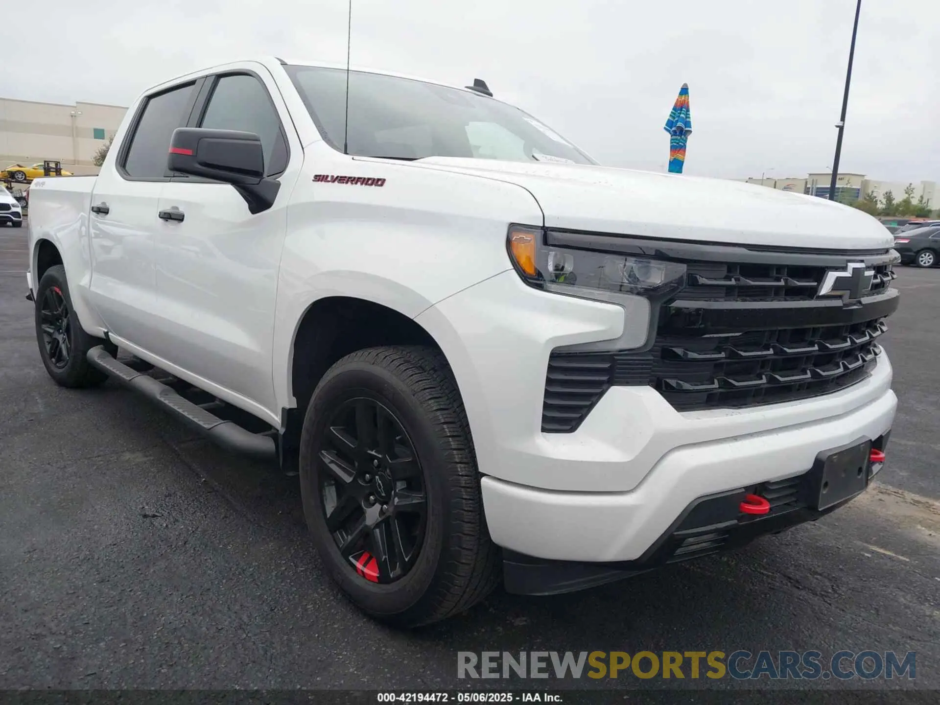 1 Photograph of a damaged car 1GCUDEED8RZ115873 CHEVROLET SILVERADO 1500 2024