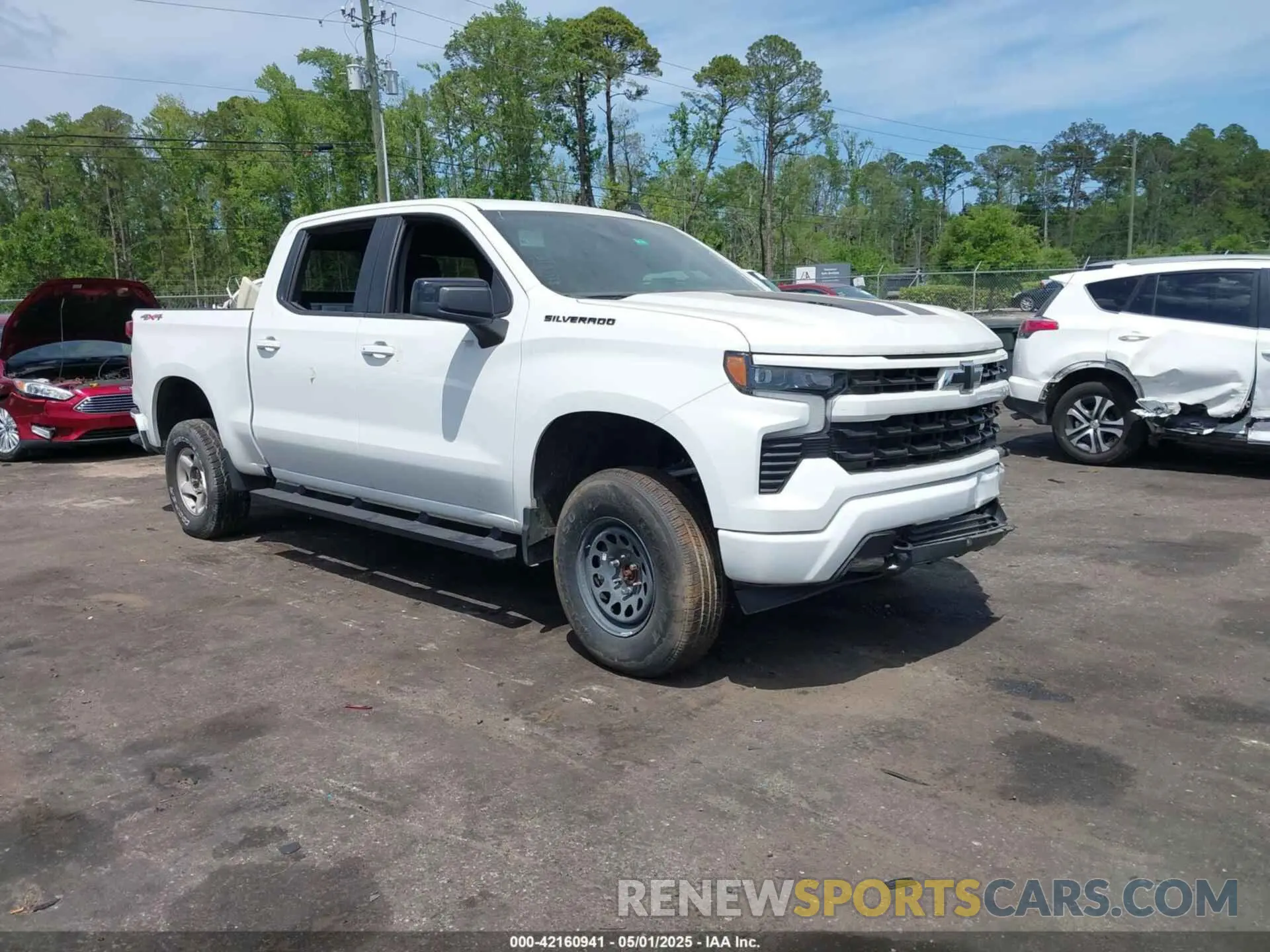 1 Photograph of a damaged car 1GCUDEEL0RZ108200 CHEVROLET SILVERADO 1500 2024