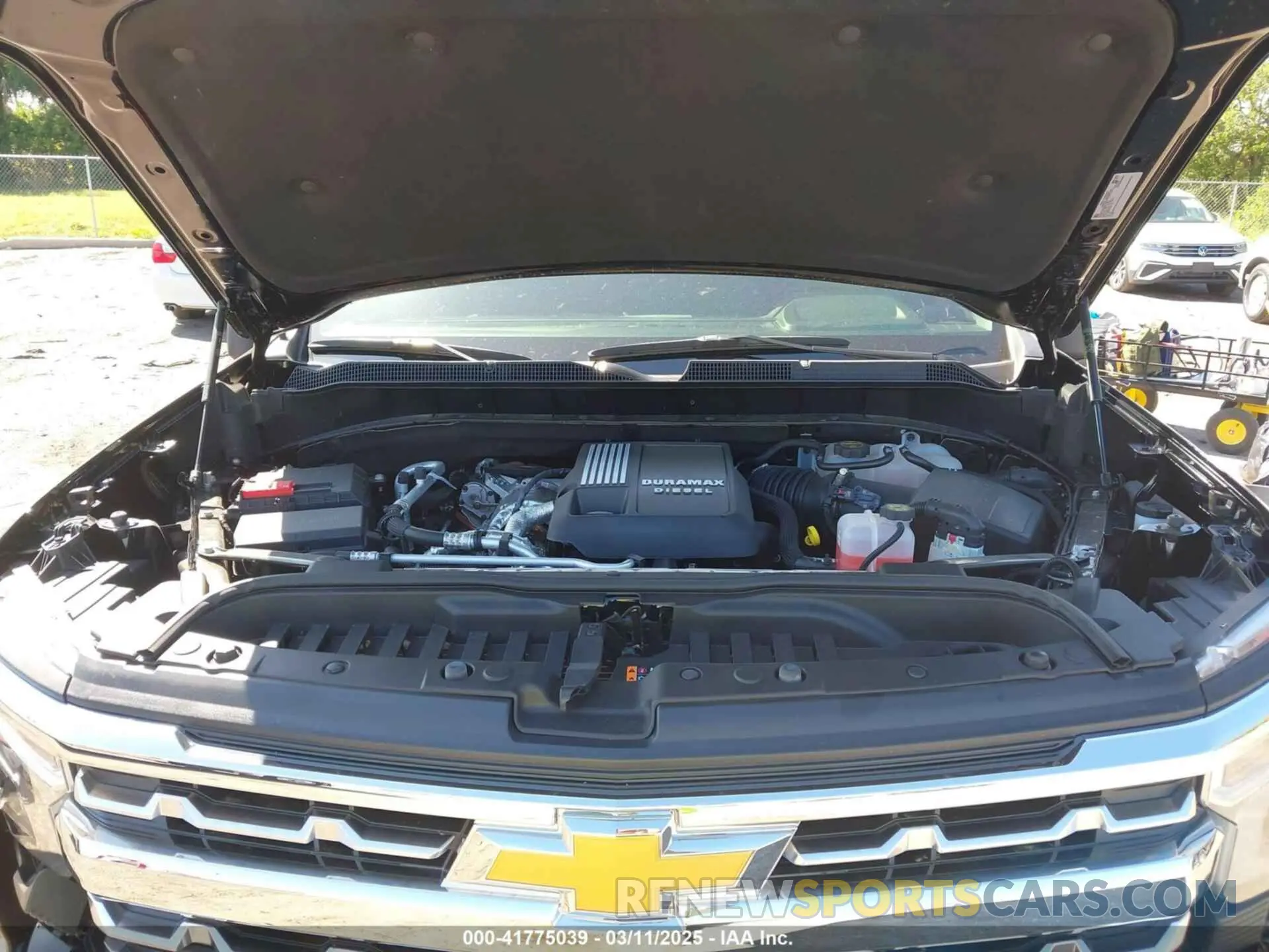 10 Photograph of a damaged car 1GCUDGE81RZ298421 CHEVROLET SILVERADO 1500 2024