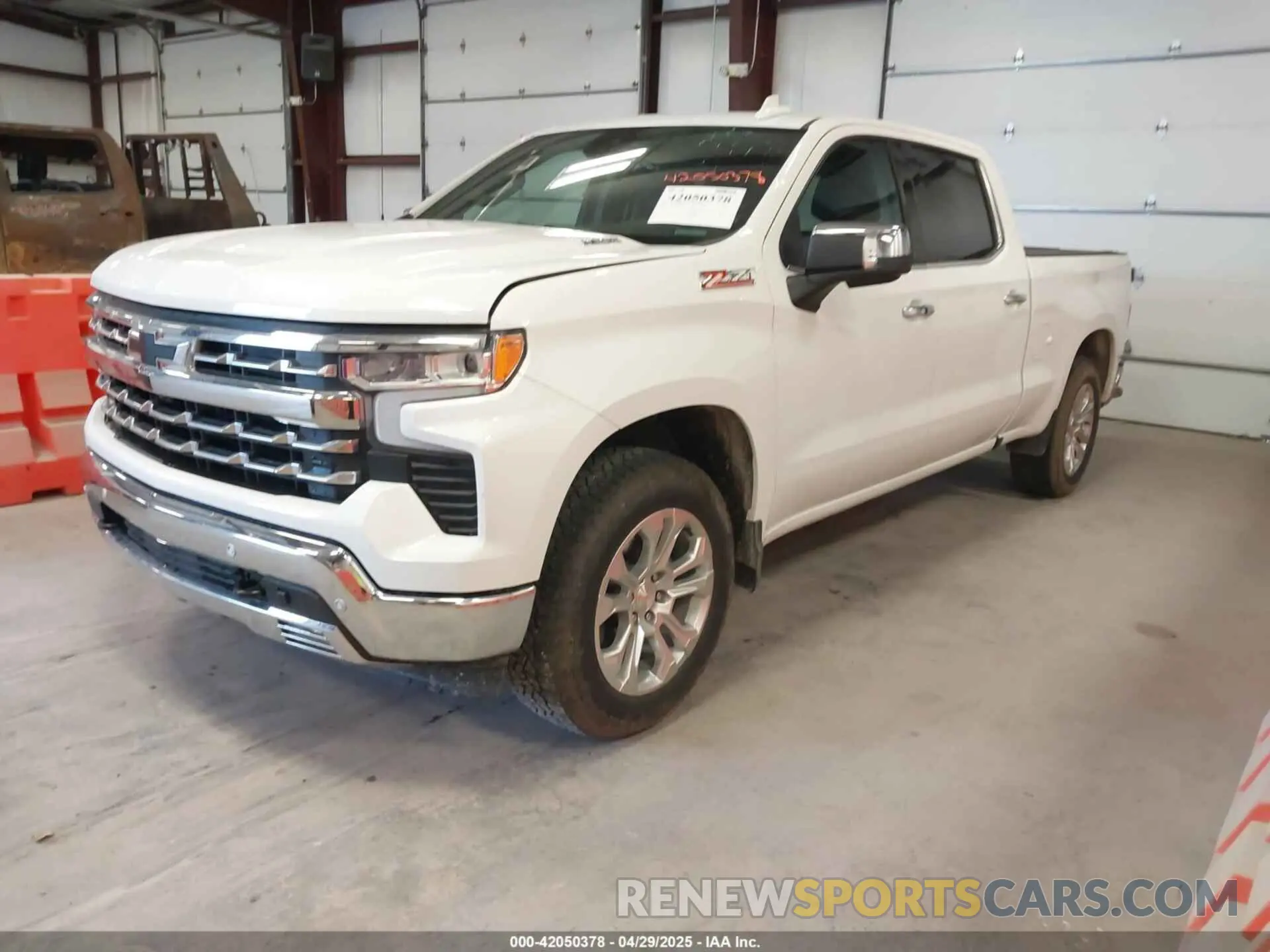 2 Photograph of a damaged car 1GCUDGE87RZ299721 CHEVROLET SILVERADO 1500 2024