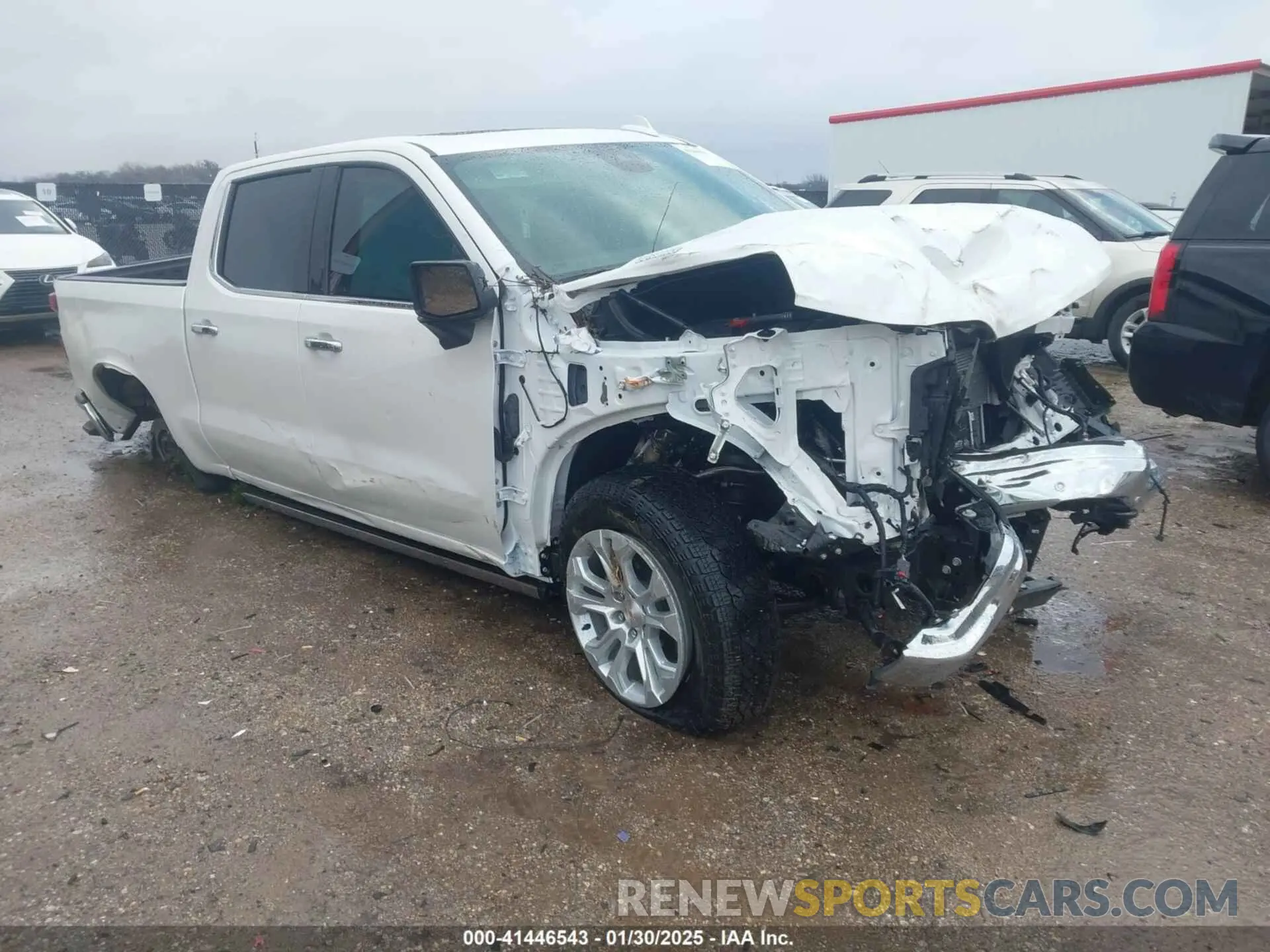 1 Photograph of a damaged car 1GCUDGE87RZ307770 CHEVROLET SILVERADO 1500 2024