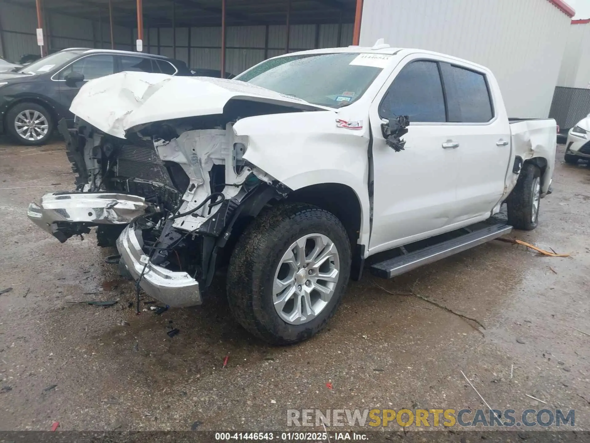 2 Photograph of a damaged car 1GCUDGE87RZ307770 CHEVROLET SILVERADO 1500 2024