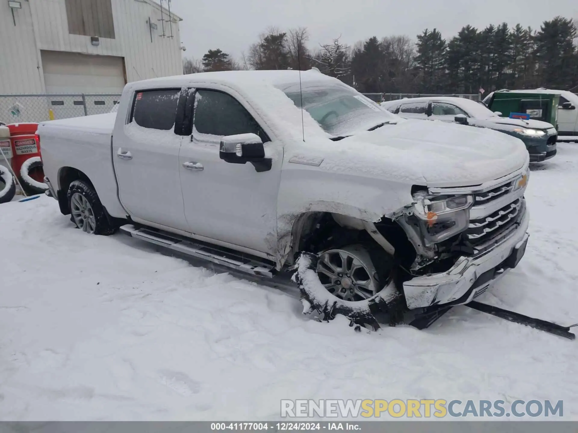 1 Photograph of a damaged car 1GCUDGED0RZ401759 CHEVROLET SILVERADO 1500 2024