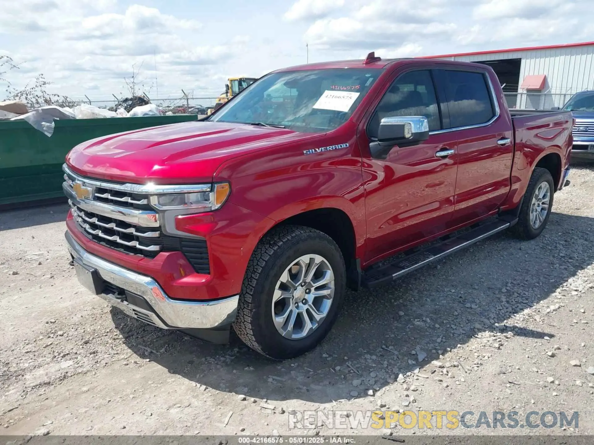 2 Photograph of a damaged car 1GCUDGED5RZ248361 CHEVROLET SILVERADO 1500 2024
