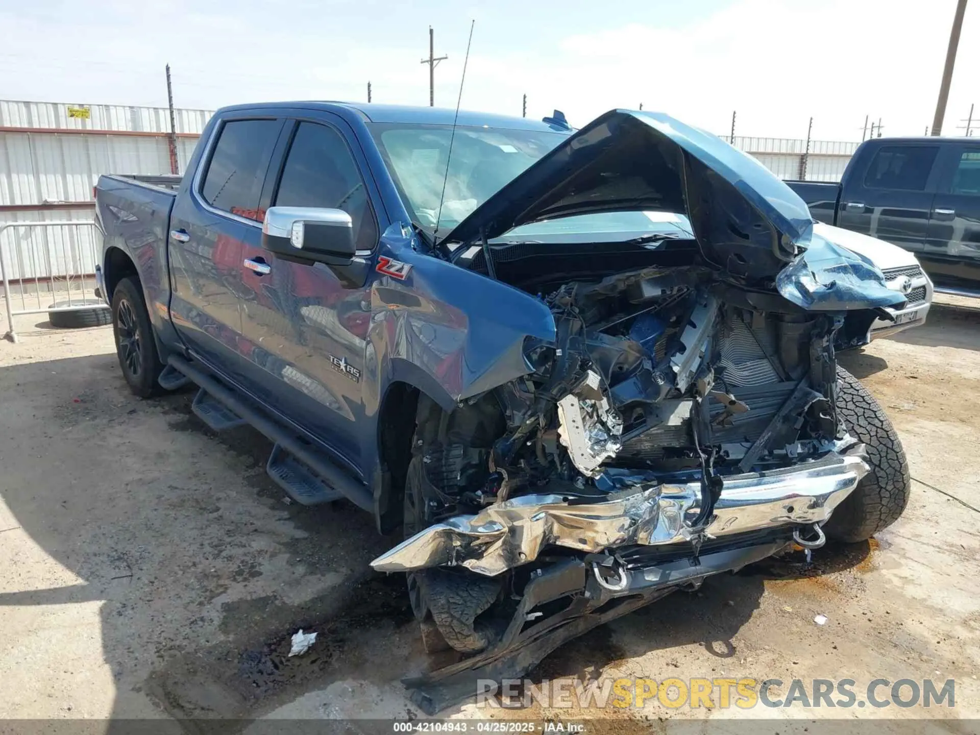 1 Photograph of a damaged car 1GCUDGED8RZ395077 CHEVROLET SILVERADO 1500 2024
