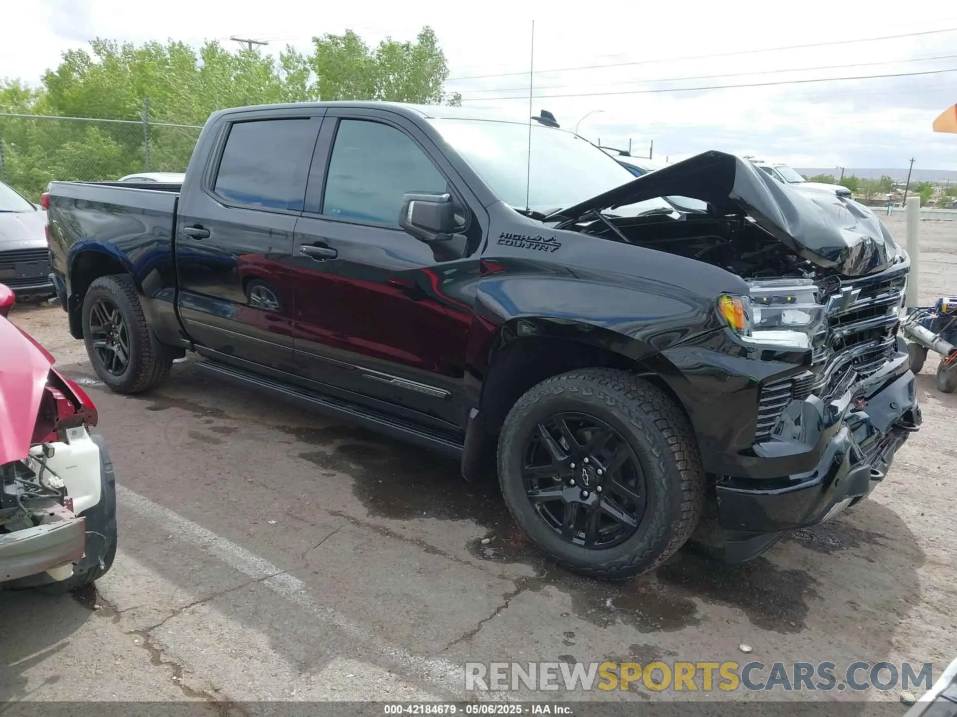 1 Photograph of a damaged car 1GCUDJE81RZ311617 CHEVROLET SILVERADO 1500 2024