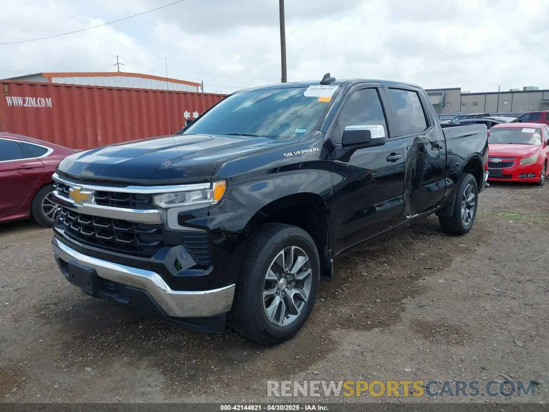 2 Photograph of a damaged car 2GCPACED1R1261678 CHEVROLET SILVERADO 1500 2024
