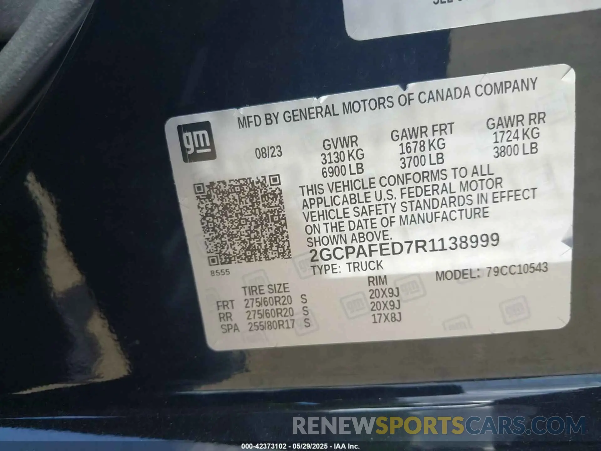 9 Photograph of a damaged car 2GCPAFED7R1138999 CHEVROLET SILVERADO 1500 2024