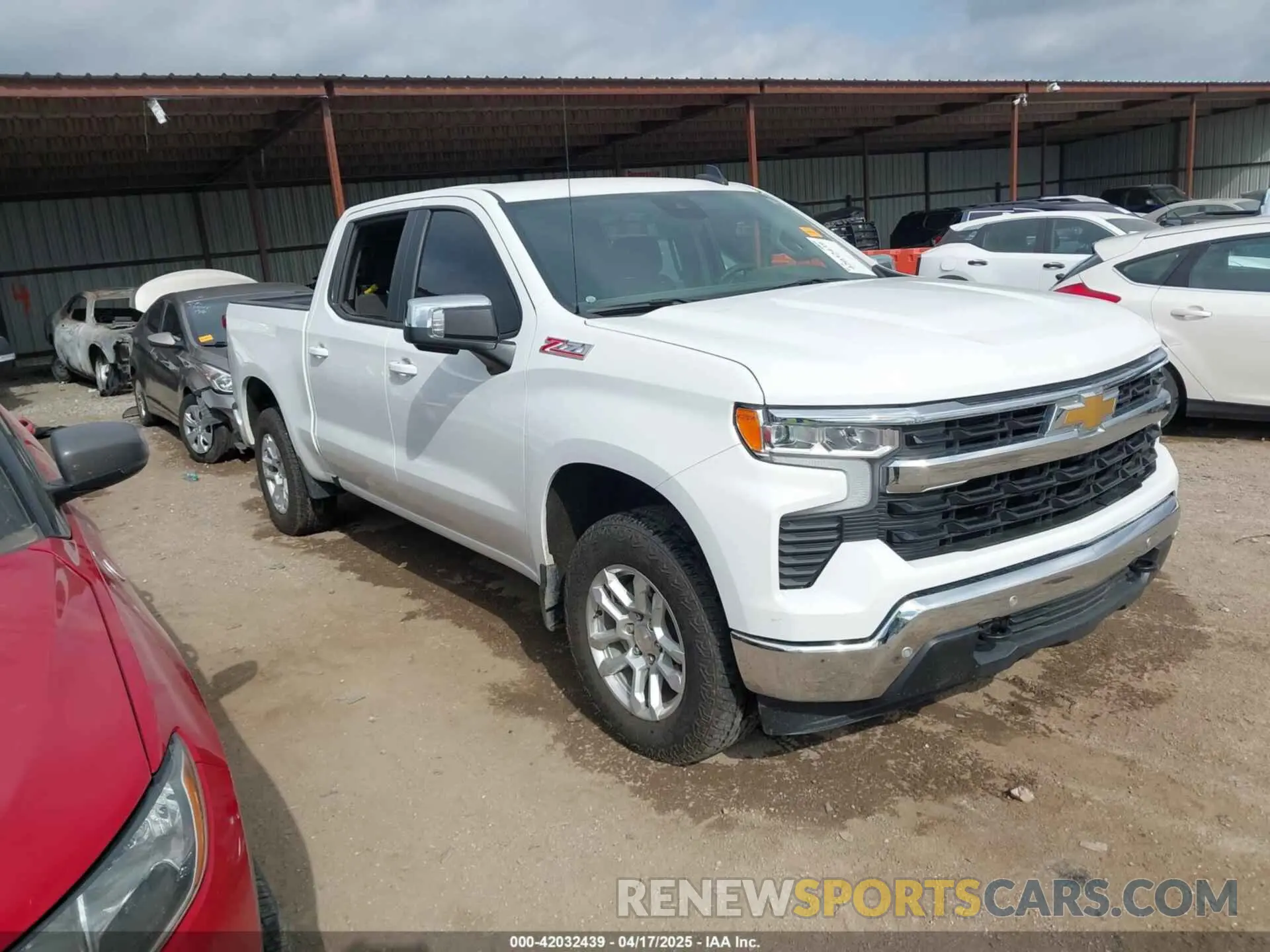 1 Photograph of a damaged car 2GCUDDED3R1209582 CHEVROLET SILVERADO 1500 2024
