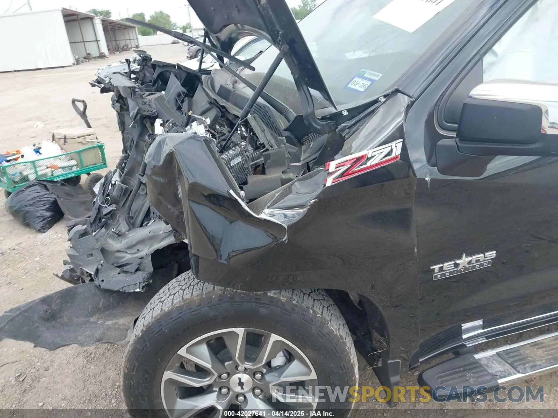 6 Photograph of a damaged car 2GCUDDED4R1217478 CHEVROLET SILVERADO 1500 2024