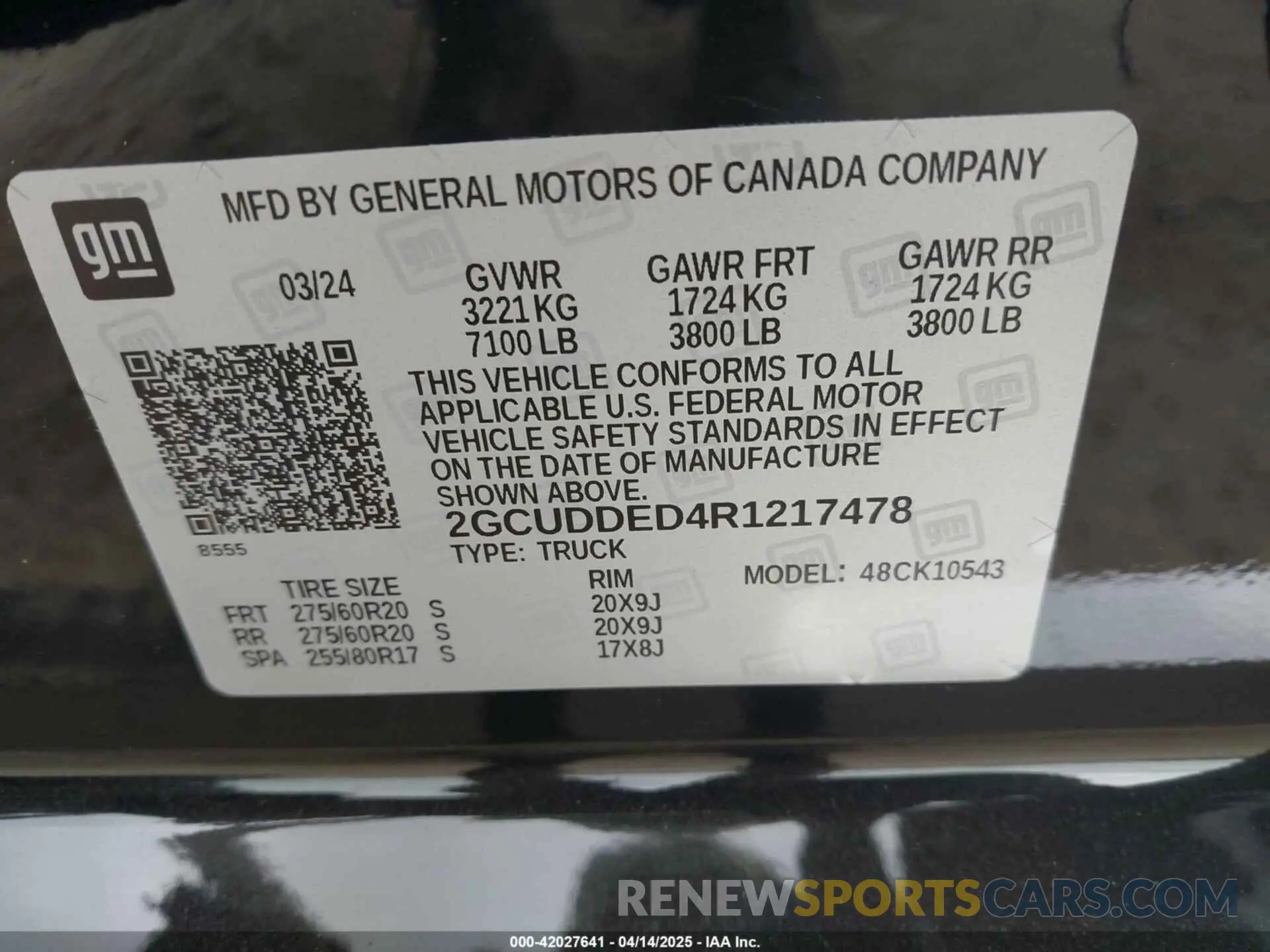 9 Photograph of a damaged car 2GCUDDED4R1217478 CHEVROLET SILVERADO 1500 2024