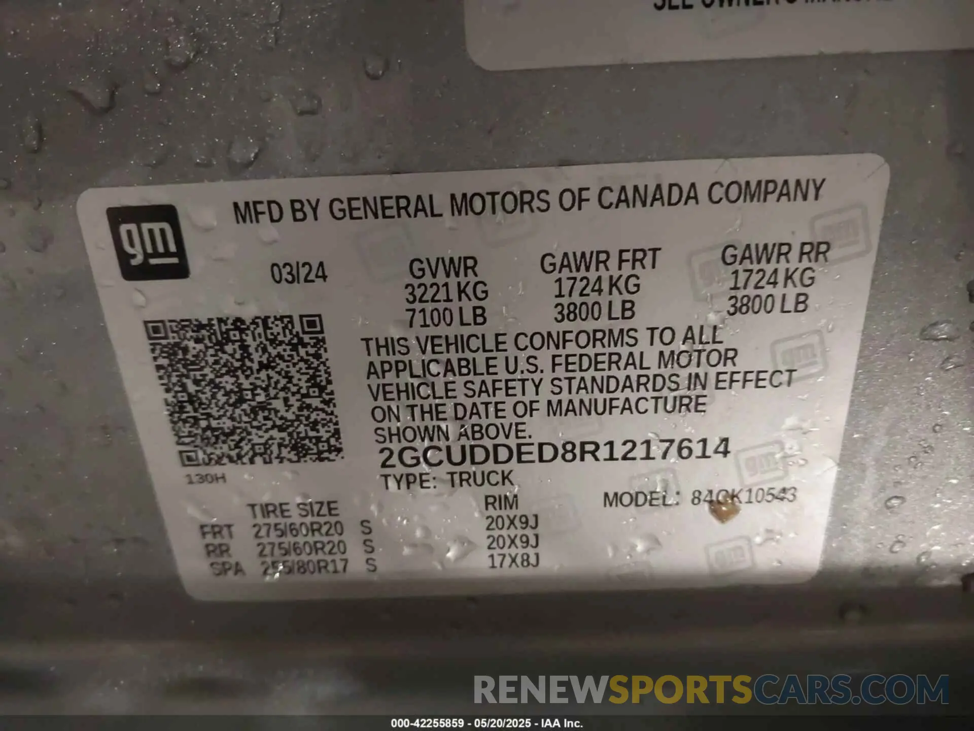 9 Photograph of a damaged car 2GCUDDED8R1217614 CHEVROLET SILVERADO 1500 2024