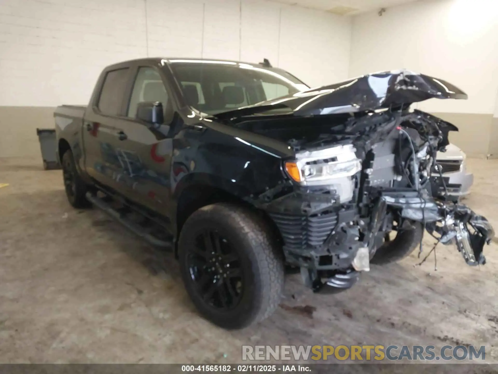 1 Photograph of a damaged car 2GCUDEED6R1134124 CHEVROLET SILVERADO 1500 2024