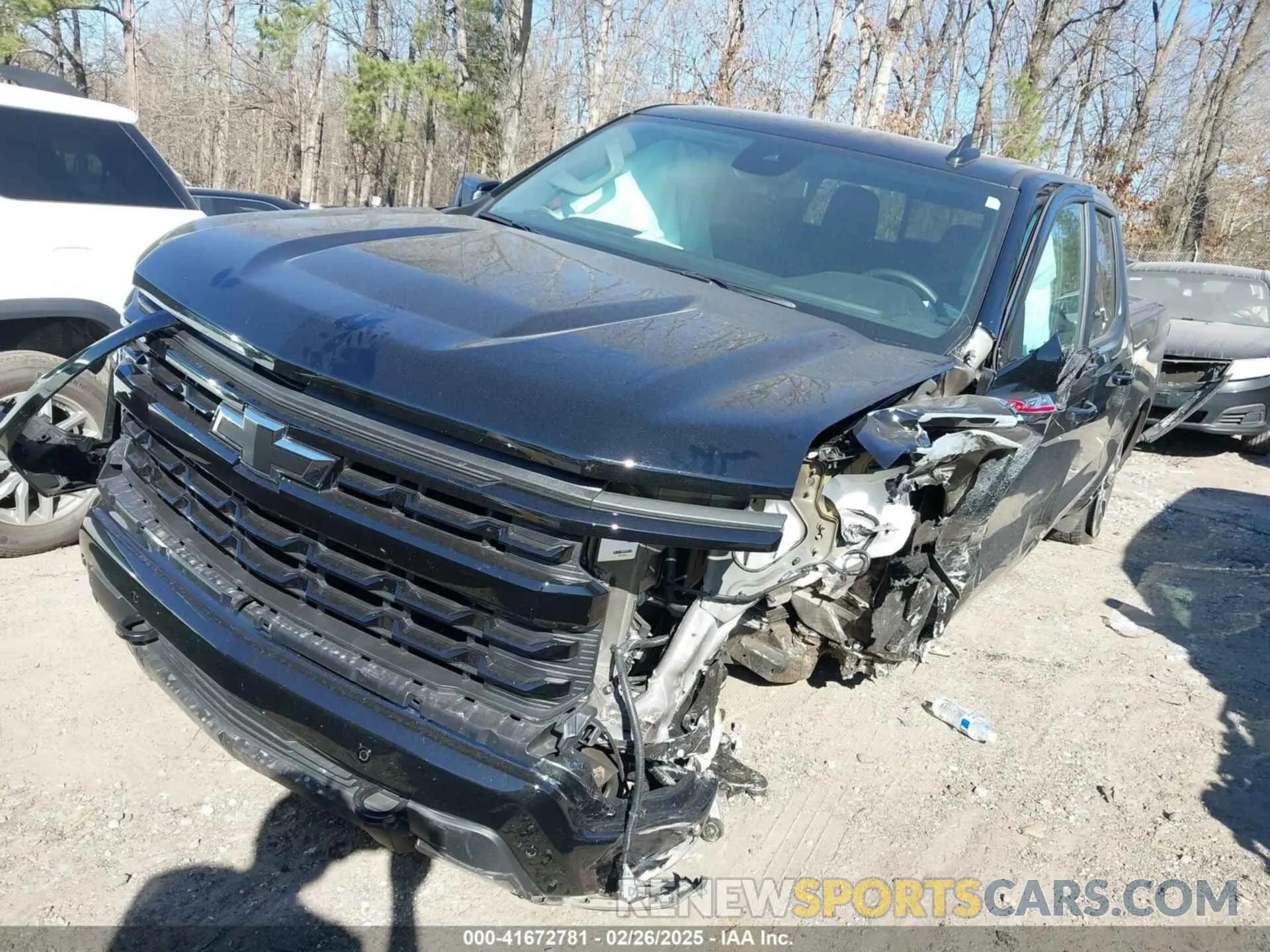2 Photograph of a damaged car 2GCUDEED6R1157600 CHEVROLET SILVERADO 1500 2024