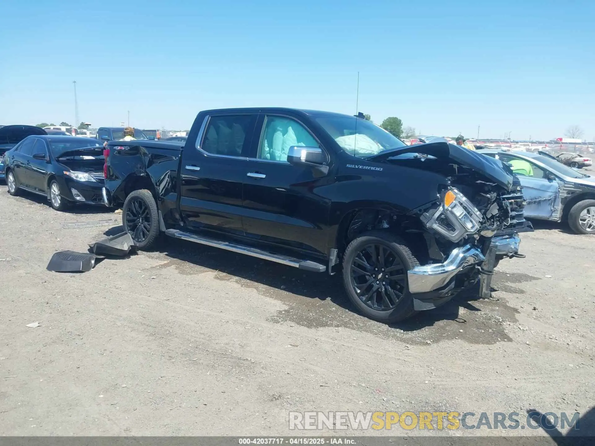 1 Photograph of a damaged car 2GCUDGED7R1152966 CHEVROLET SILVERADO 1500 2024