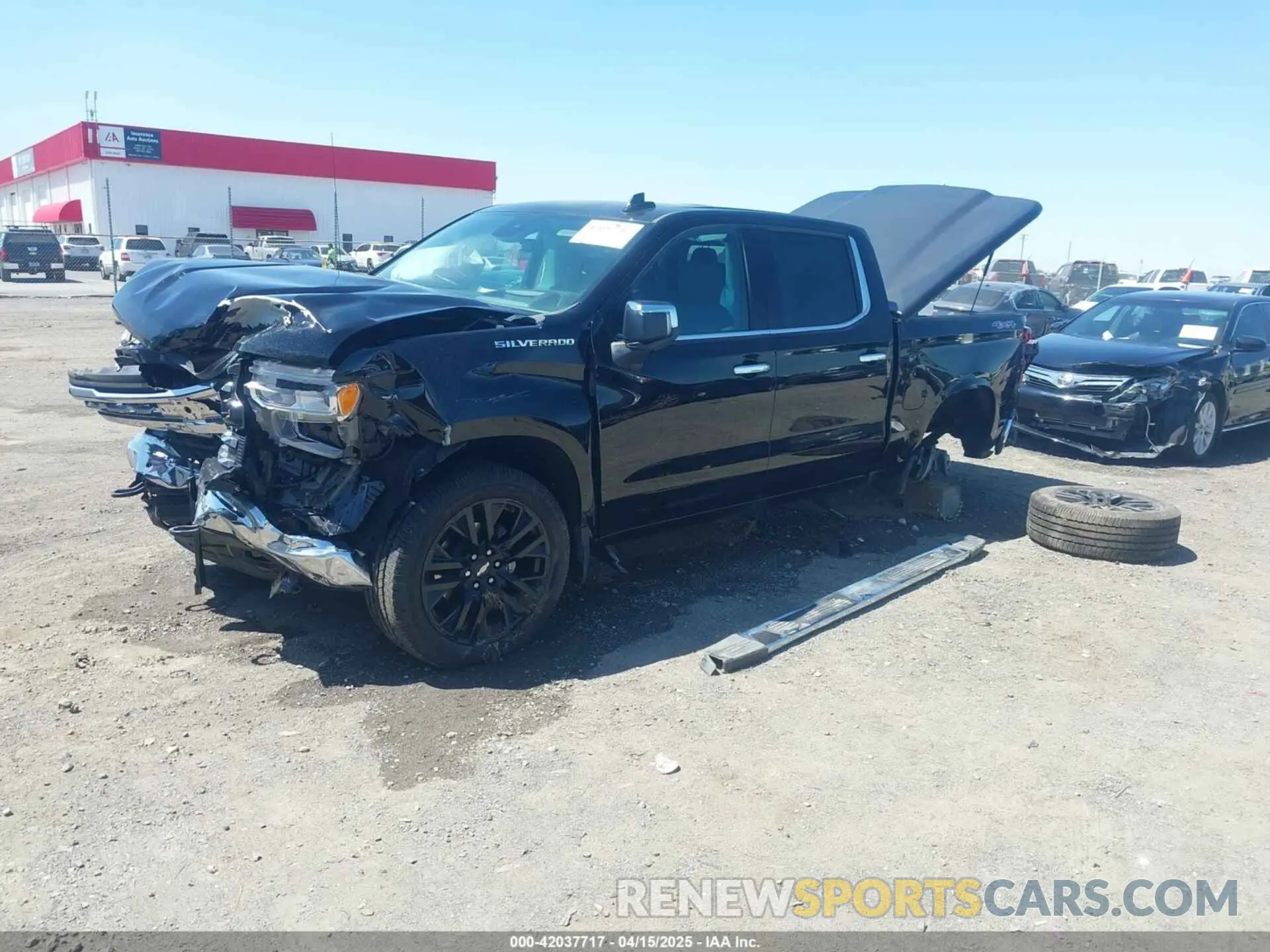 2 Photograph of a damaged car 2GCUDGED7R1152966 CHEVROLET SILVERADO 1500 2024