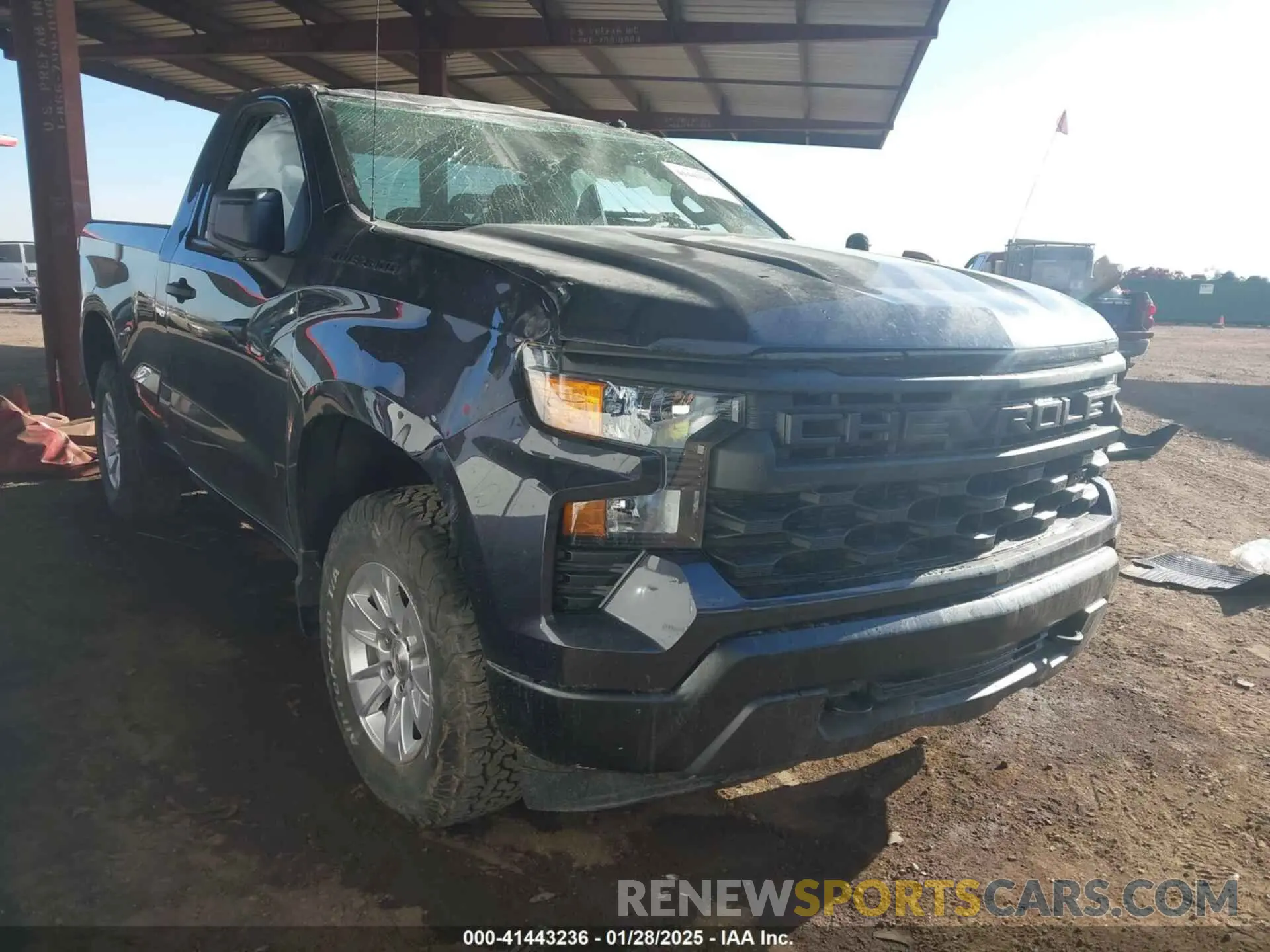 1 Photograph of a damaged car 3GCNAAEK2RG283402 CHEVROLET SILVERADO 1500 2024