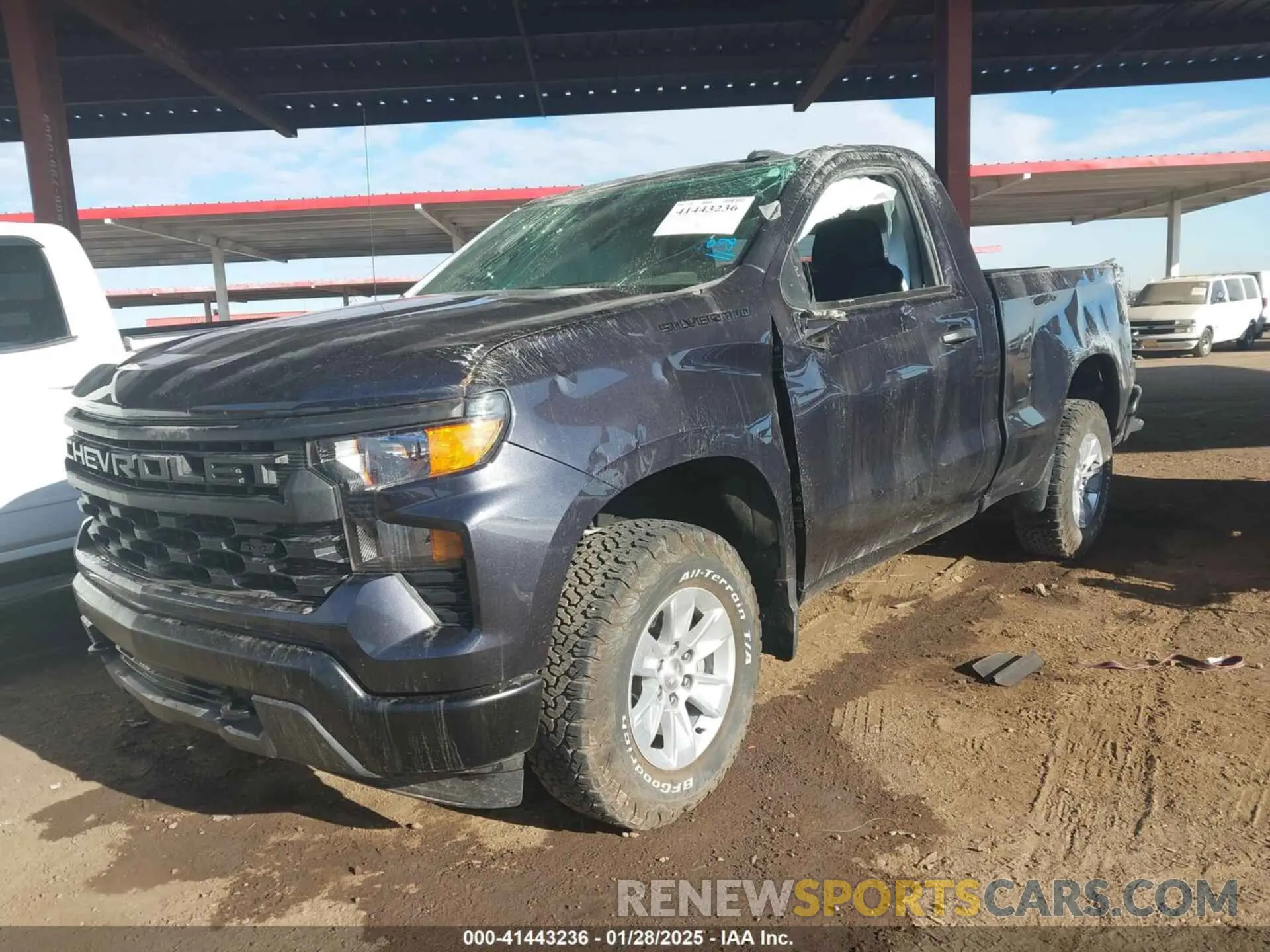 2 Photograph of a damaged car 3GCNAAEK2RG283402 CHEVROLET SILVERADO 1500 2024