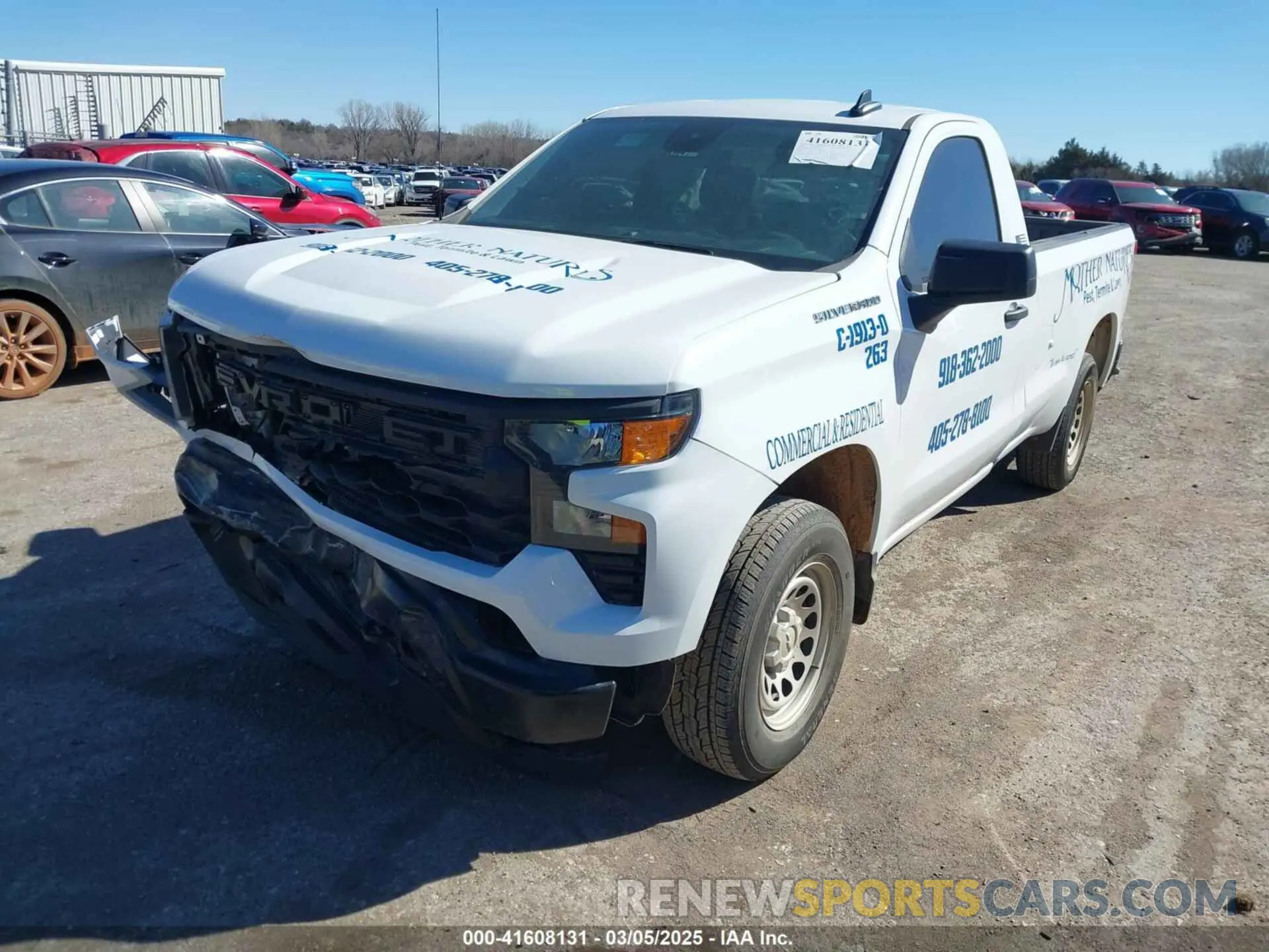 2 Photograph of a damaged car 3GCNAAEK3RG321753 CHEVROLET SILVERADO 1500 2024