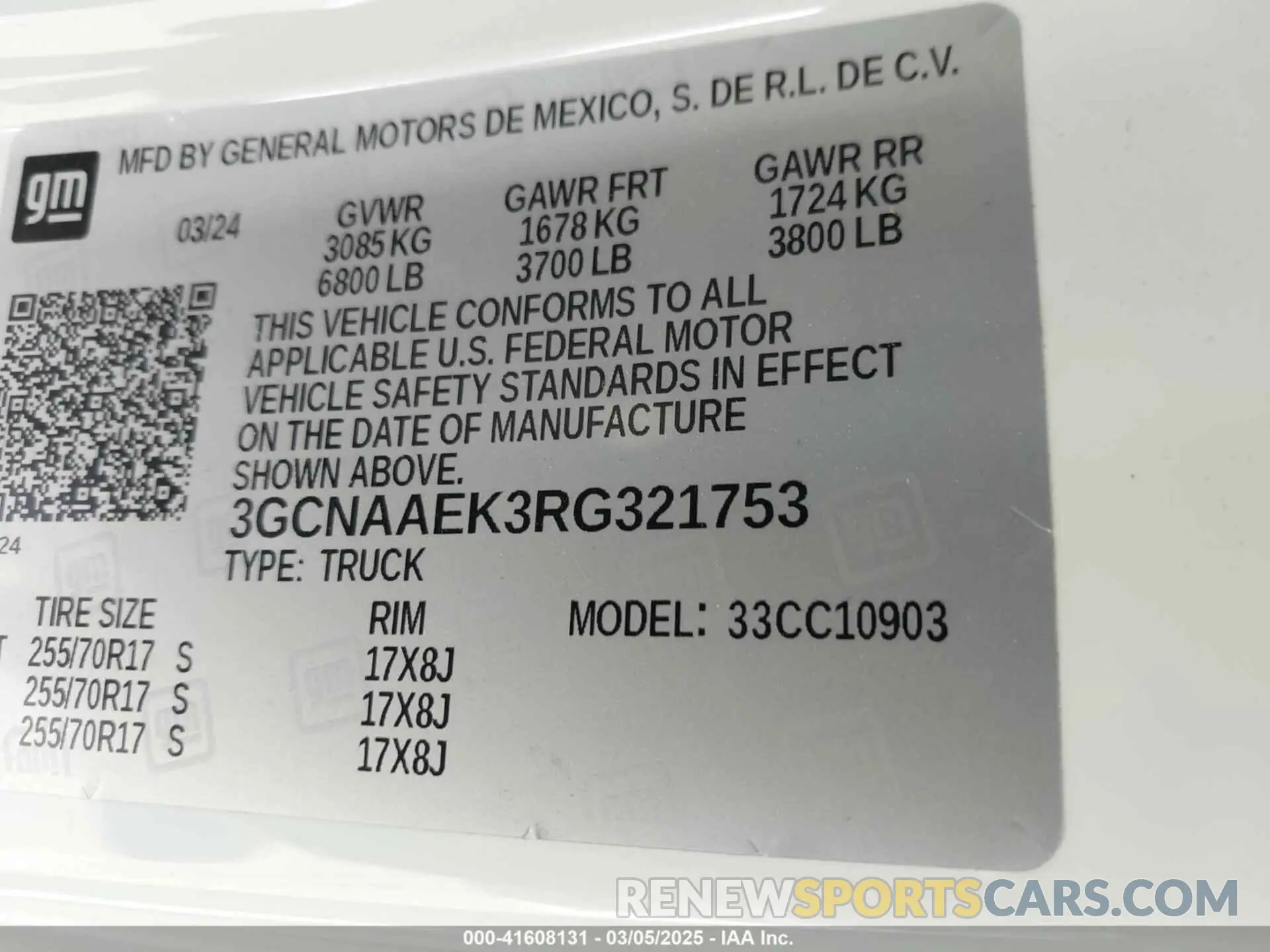 9 Photograph of a damaged car 3GCNAAEK3RG321753 CHEVROLET SILVERADO 1500 2024