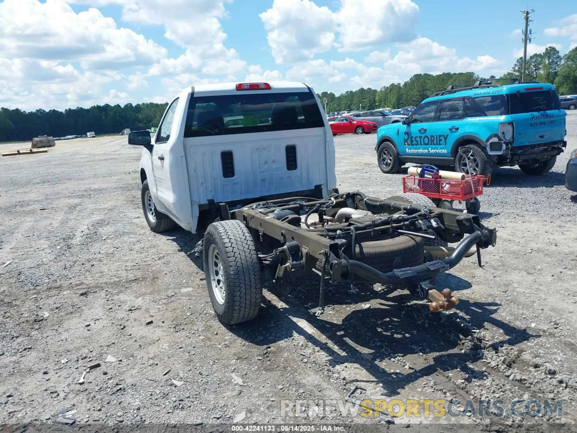 3 Photograph of a damaged car 3GCNAAEK6RG105203 CHEVROLET SILVERADO 1500 2024